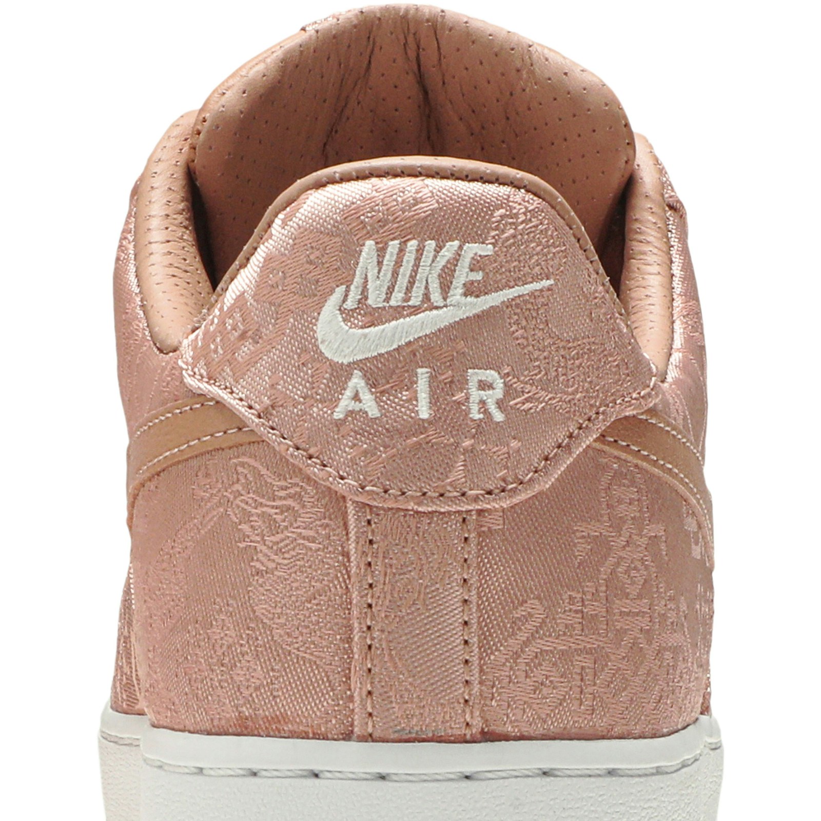 CLOT x Nike Air Force 1 Low Premium Rose Gold Silk CJ5290-600 Coiloa - Image 7