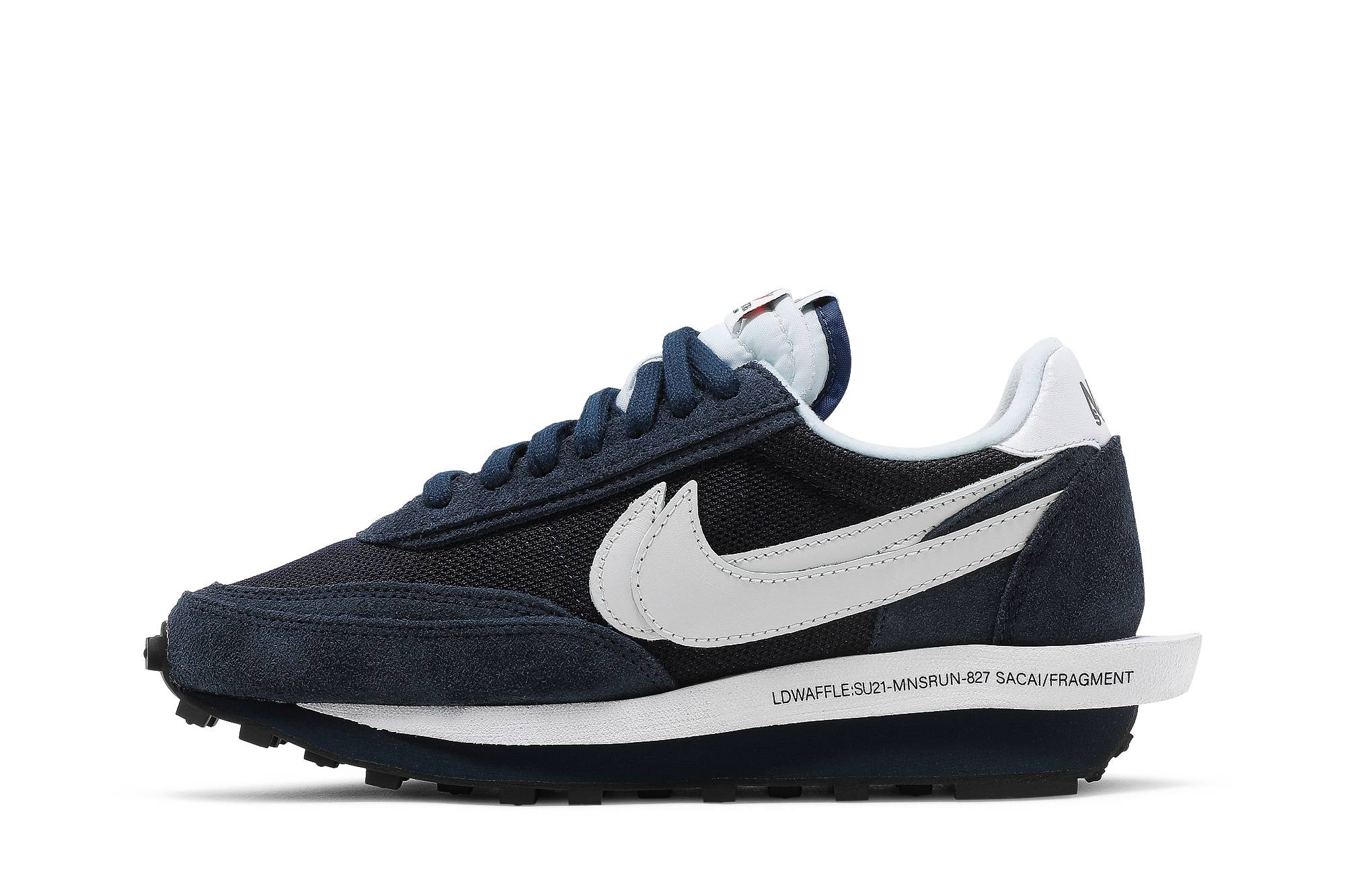 Fragment Design x sacai x Nike LDV Waffle Blue Void DH2684-400 Coiloa - ภาพ 3