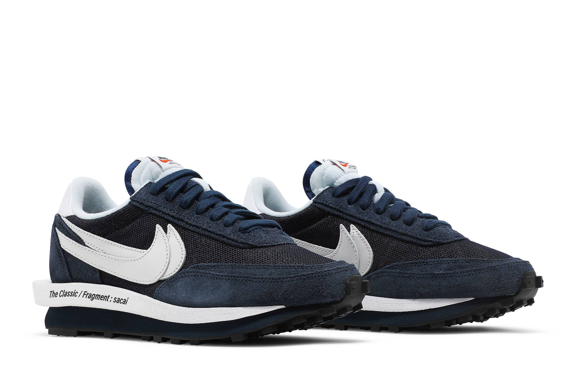 Fragment Design x sacai x Nike LDV Waffle Blue Void DH2684-400 Coiloa - ภาพ 8