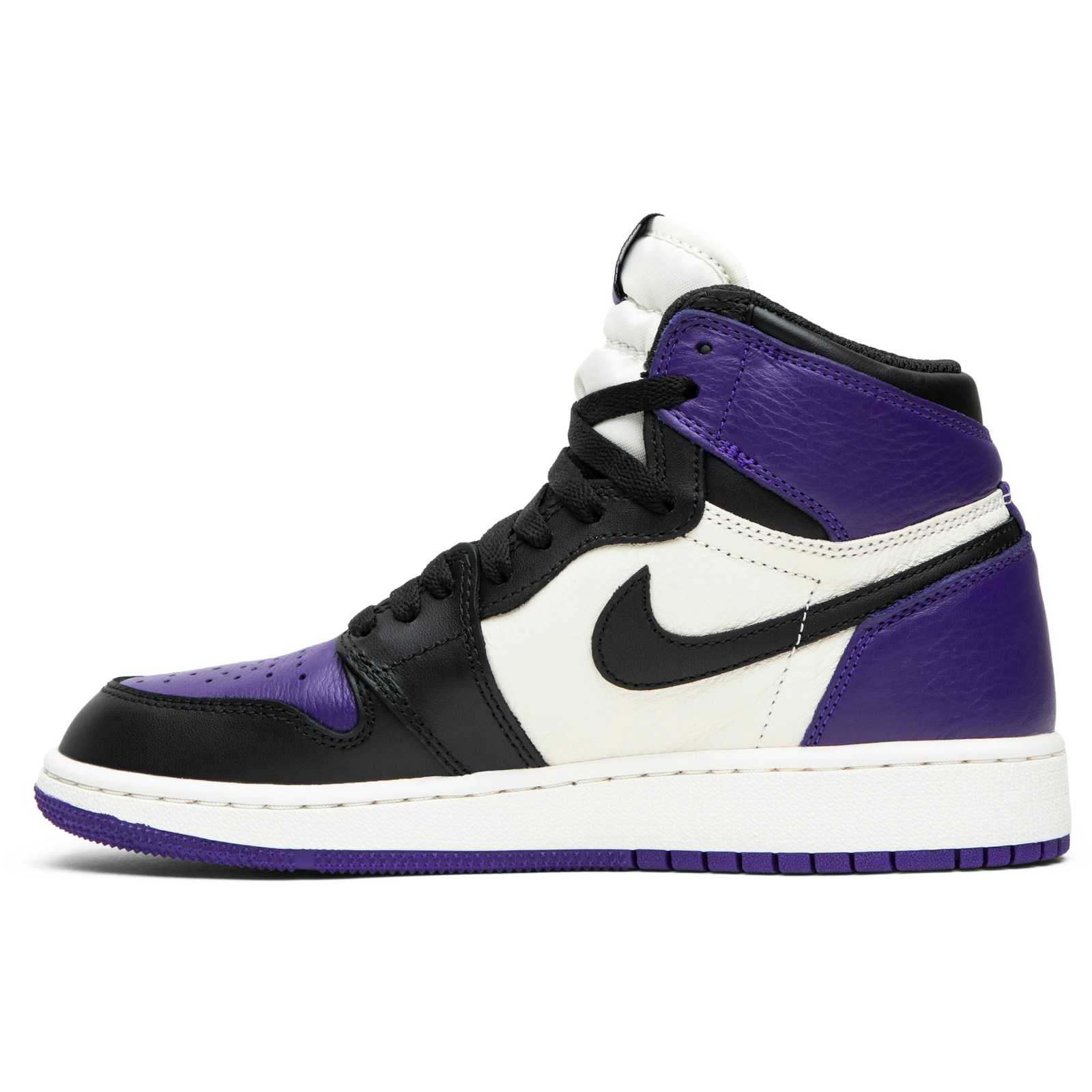 (Grade School) Air Jordan 1 Retro High OG 'Court Purple' 575441-501 - Image 3