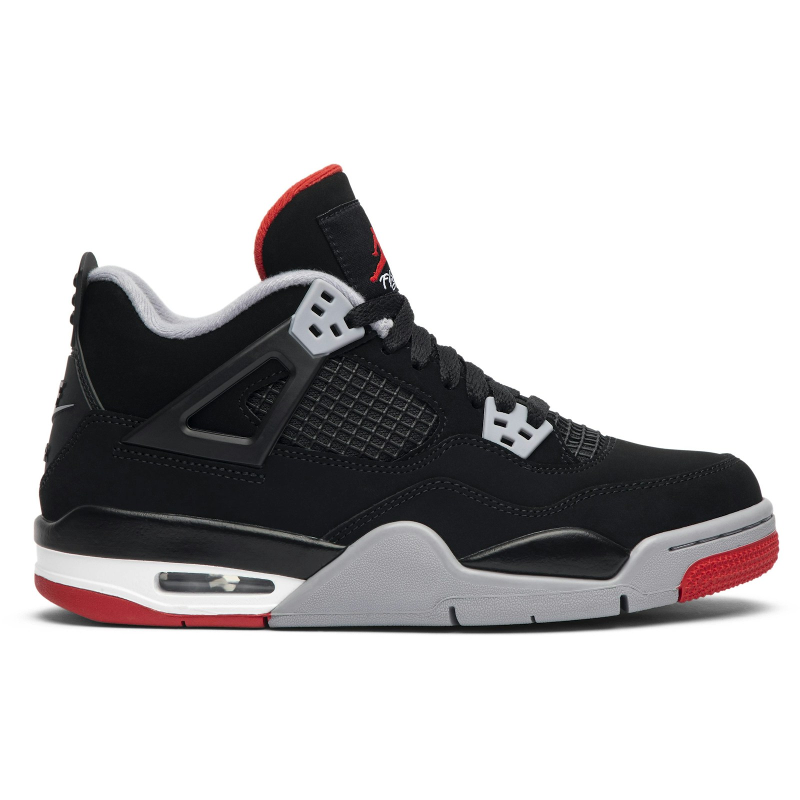 (Grade School) Air Jordan 4 Retro OG Bred 2019 408452-060 Moroen