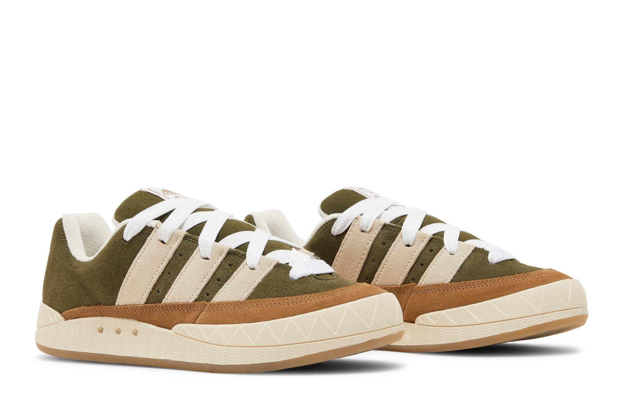 Human Made x adidas Adimatic 'Dust Green Cream White' HP9914 - Image 8
