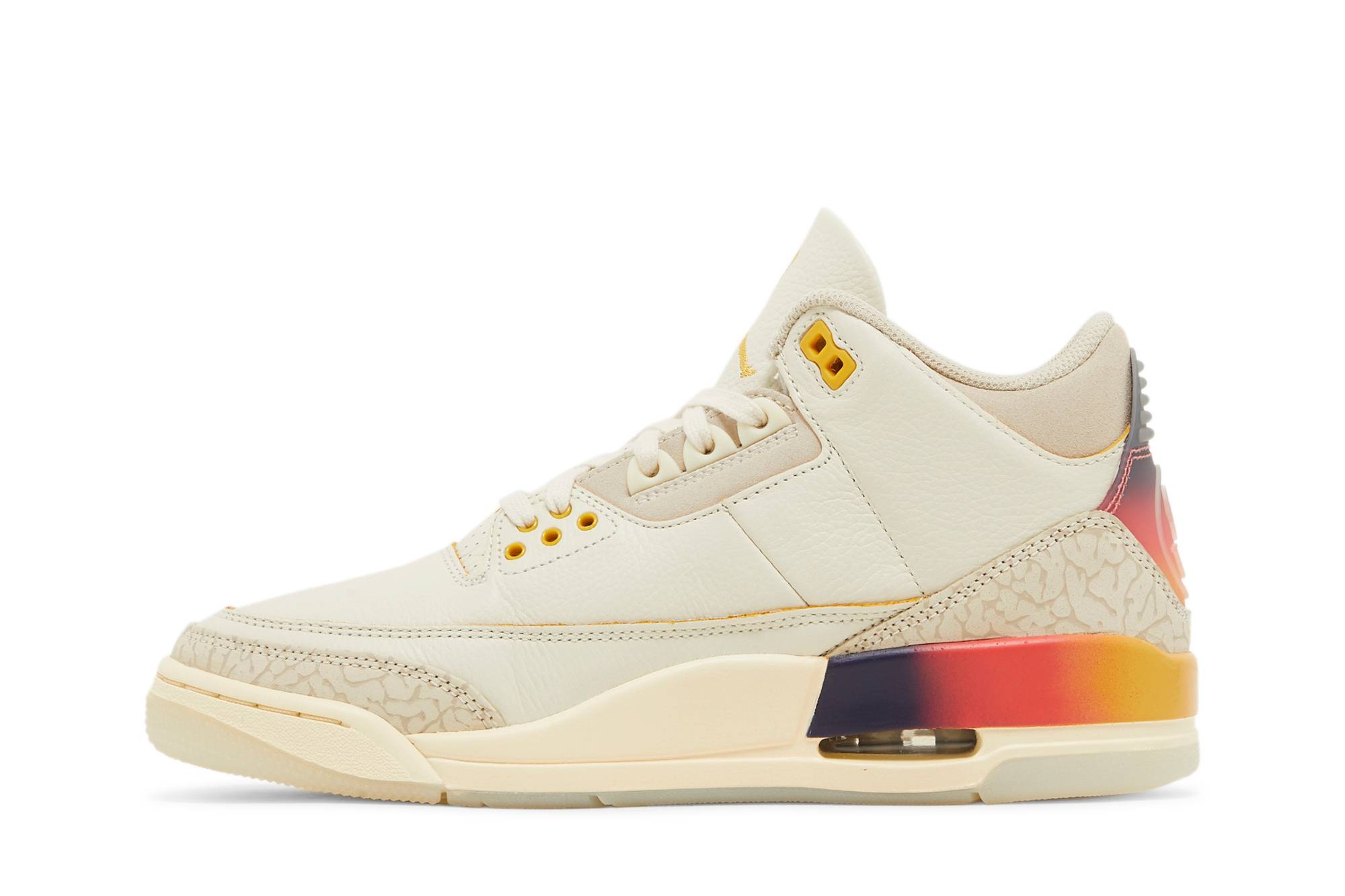 J. Balvin x Jordan 3 Retro Medellín Sunset FN0344-901 Coiloa - Imagen 3