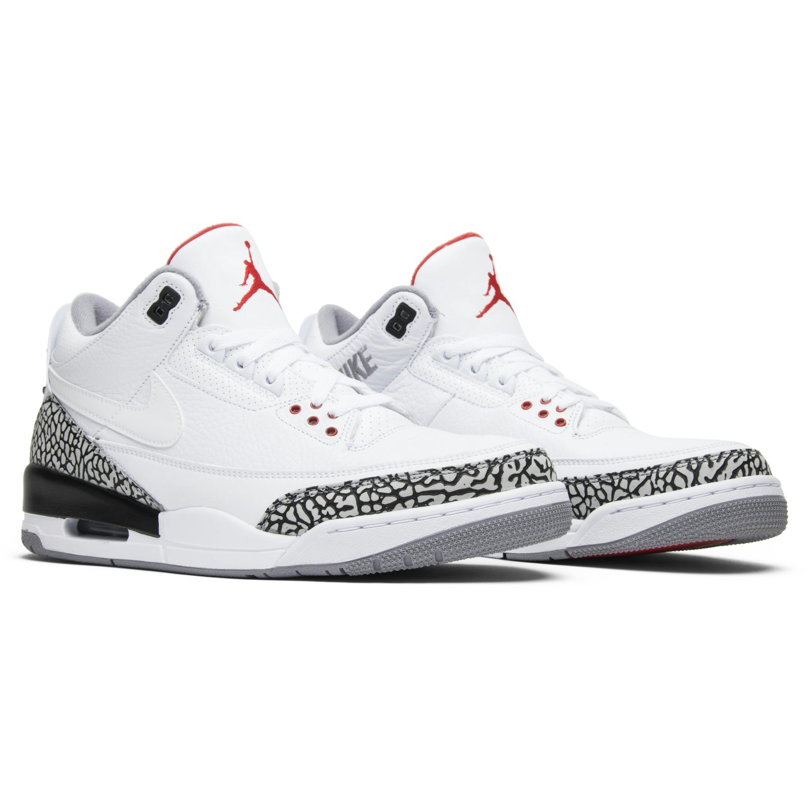 Justin Timberlake x Air Jordan 3 Retro JTH White Cement AV6683-160 Moroen - Image 8