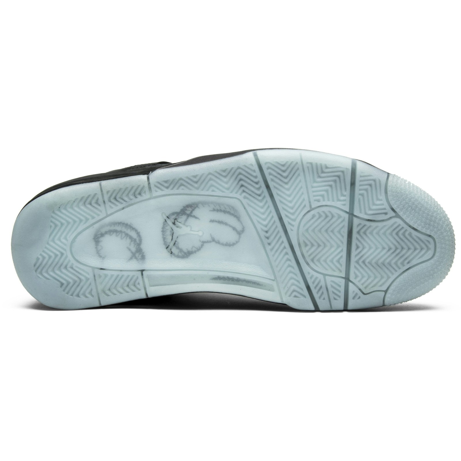KAWS x Air Jordan 4 Retro Black 930155-001 Moroen - Image 4