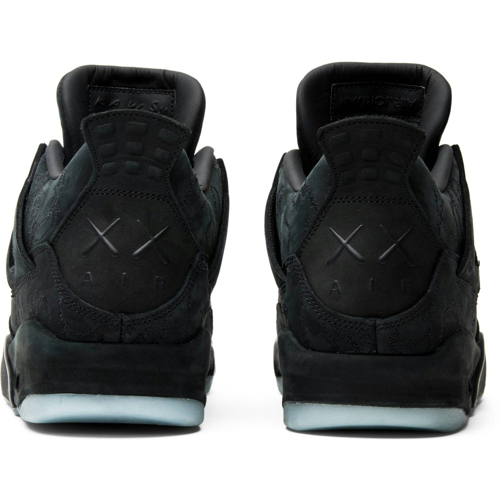 KAWS x Air Jordan 4 Retro Black 930155-001 Moroen - Image 6