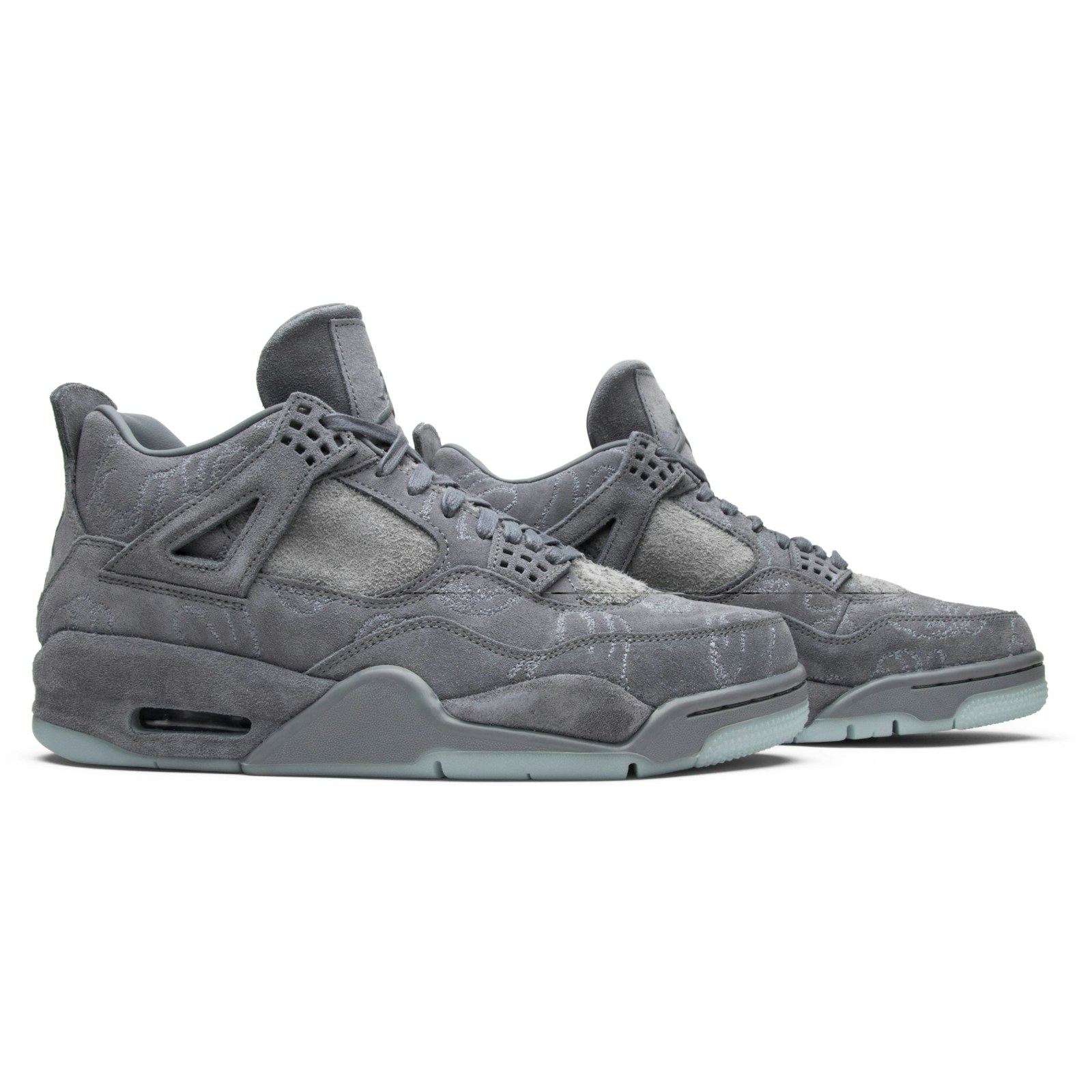 KAWS x Air Jordan 4 Retro Cool Grey 930155-003 Moroen - Image 8