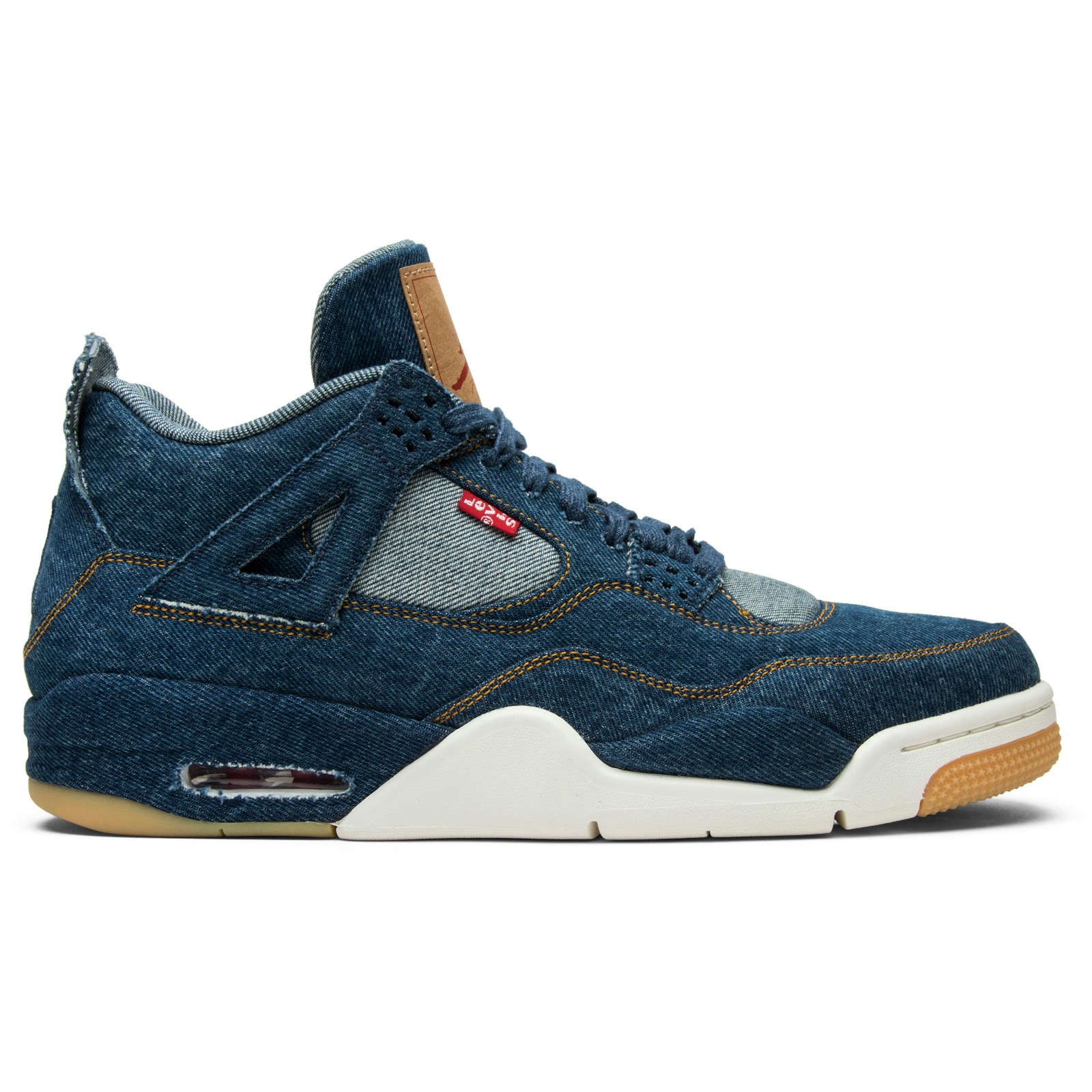 Levis x Air Jordan 4 Retro Denim AO2571-401 Moroen