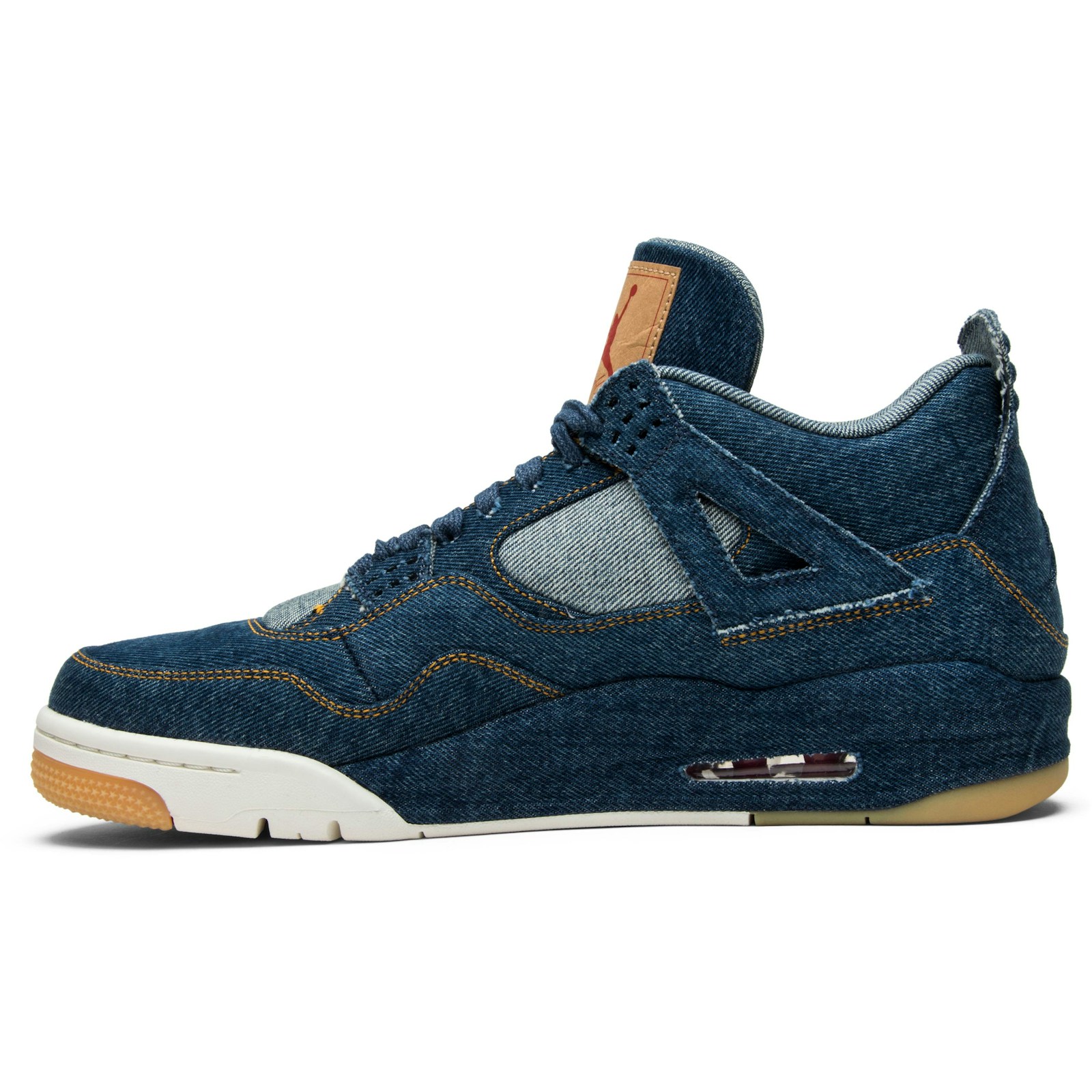 Levis x Air Jordan 4 Retro Denim AO2571-401 Moroen - Image 3
