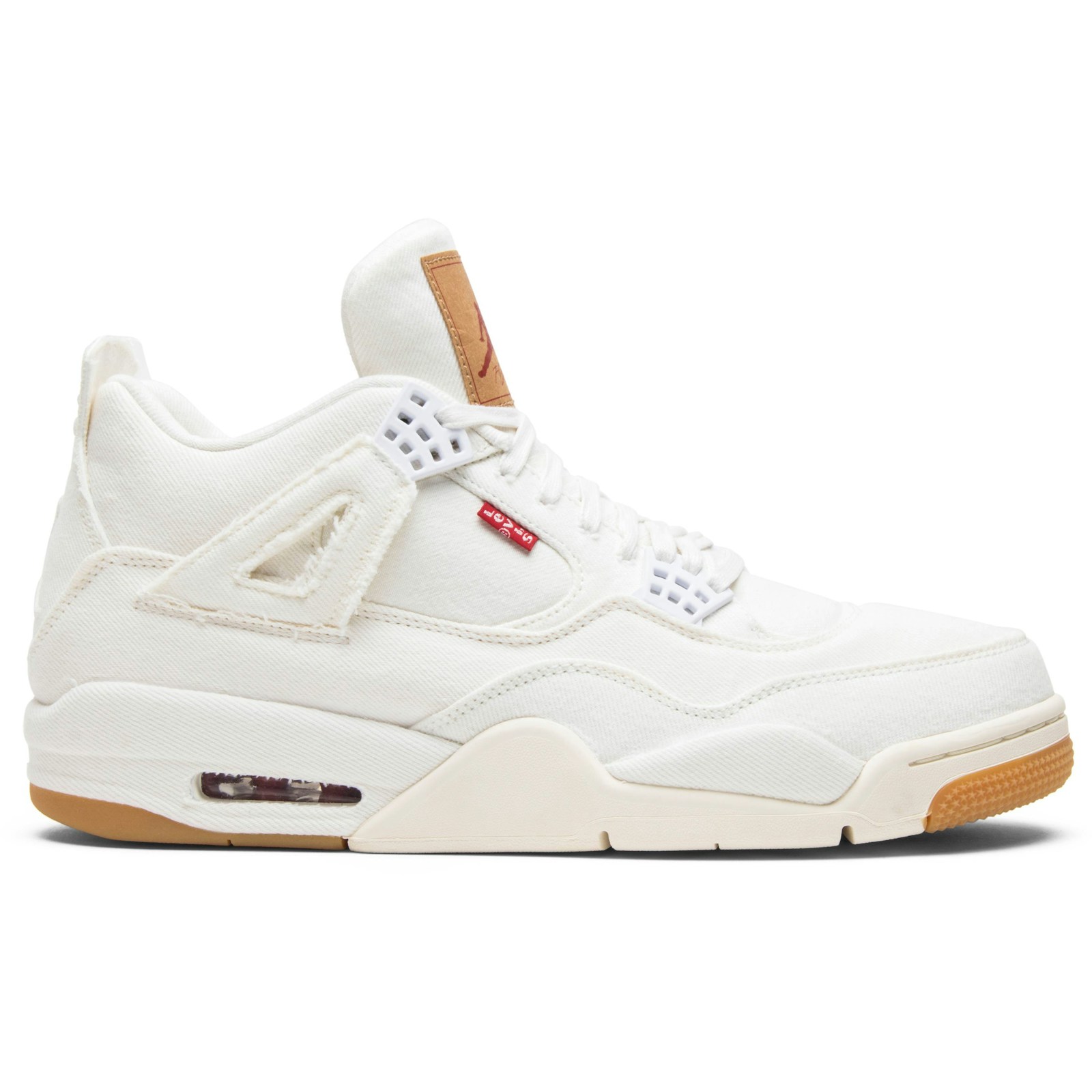 Levis x Air Jordan 4 Retro White Denim AO2571-100 Moroen