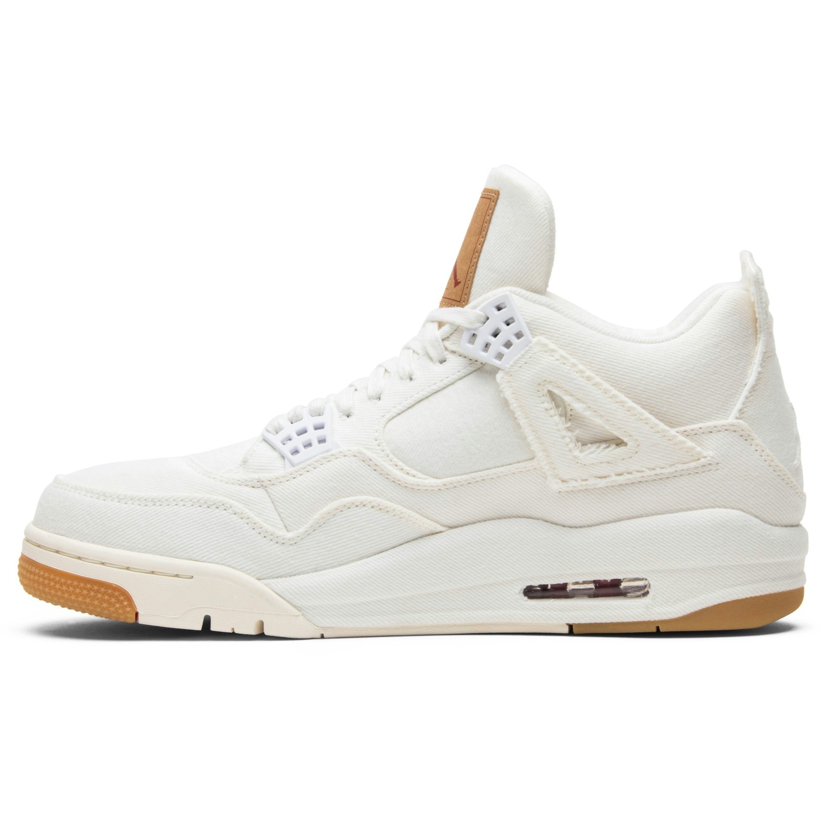 Levis x Air Jordan 4 Retro White Denim AO2571-100 Moroen - Image 3