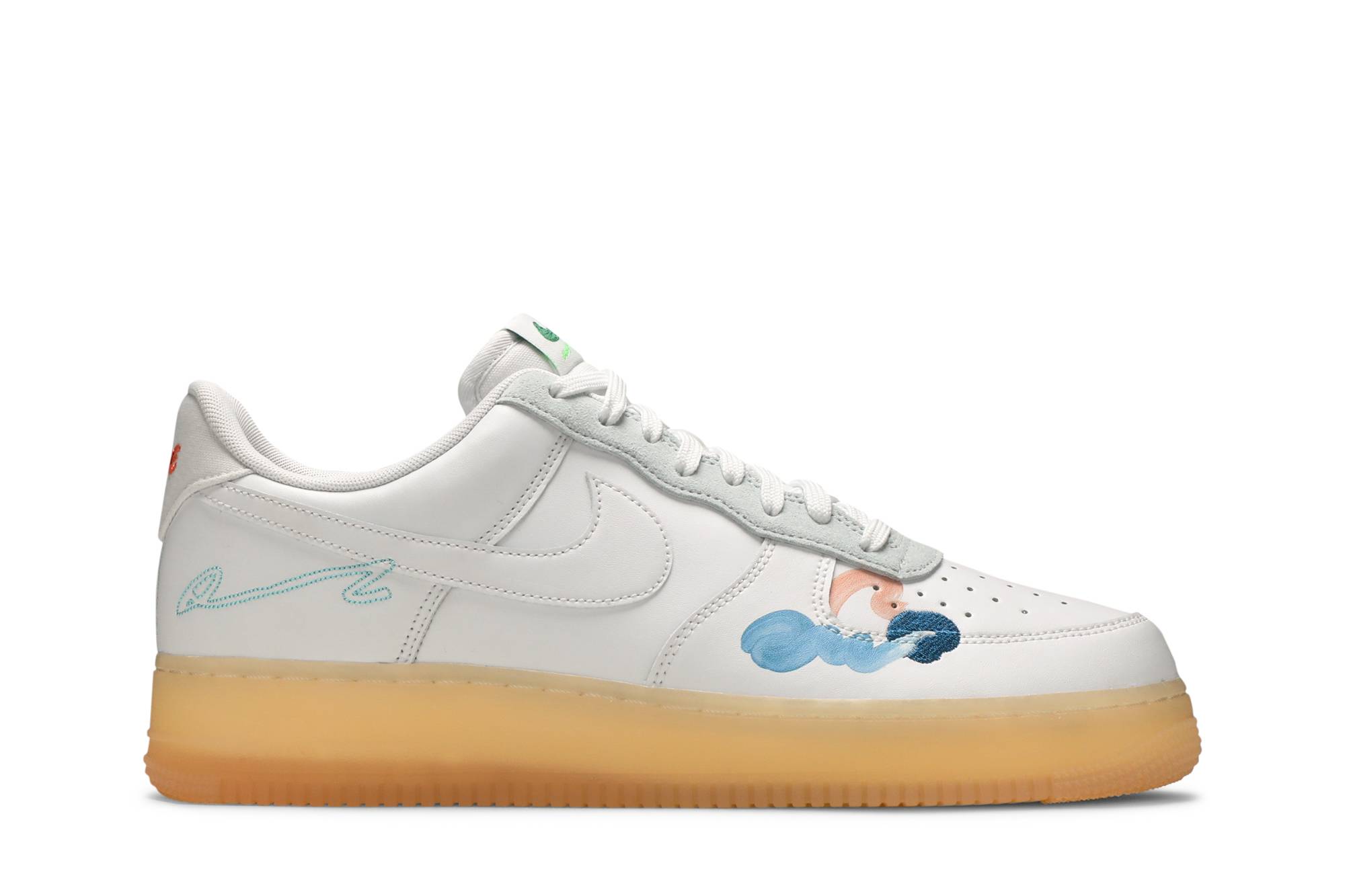 Mayumi Yamase x Nike Air Force 1 Flyleather 'Earth Day' DB3598-100 Simpleartly Store