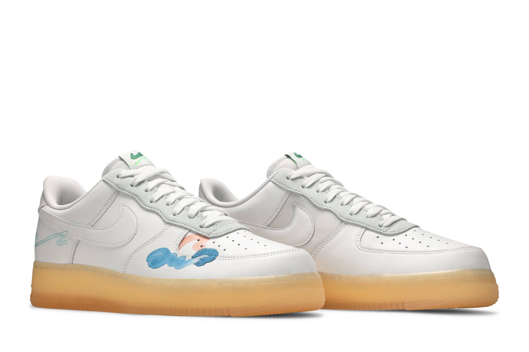 Mayumi Yamase x Nike Air Force 1 Flyleather 'Earth Day' DB3598-100 - Image 8