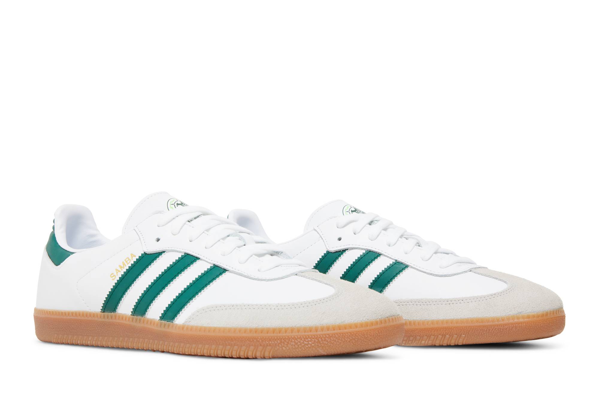Mexico x adidas Samba Team 'White Collegiate Green' HQ7036 - Image 8