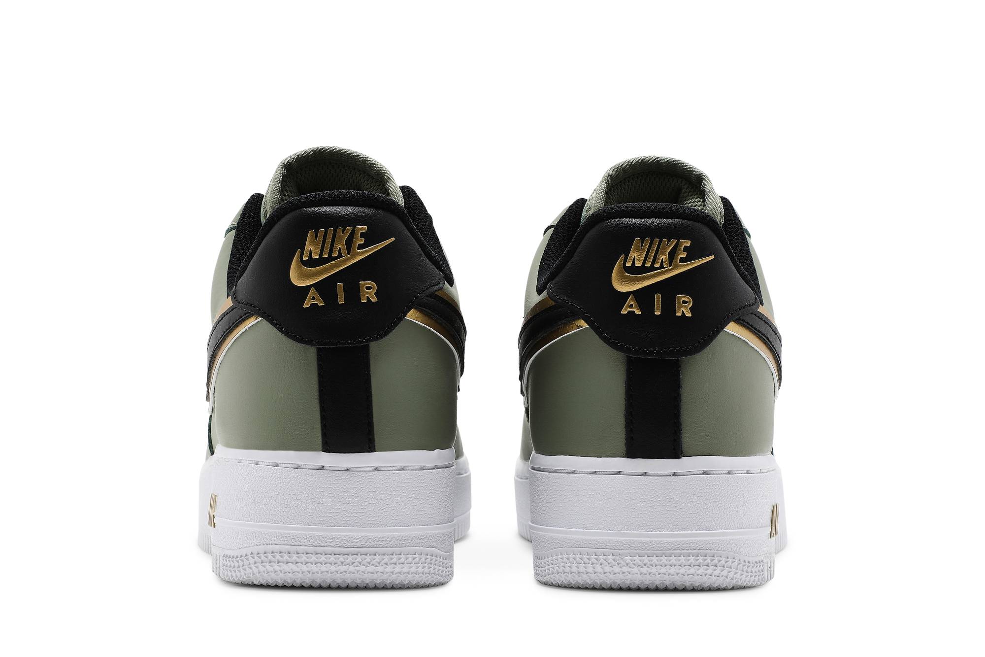 Nike Air Force 1 07 LV8 Metallic Swoosh Pack - Oil Green DA8481-300 Moroen - Image 6