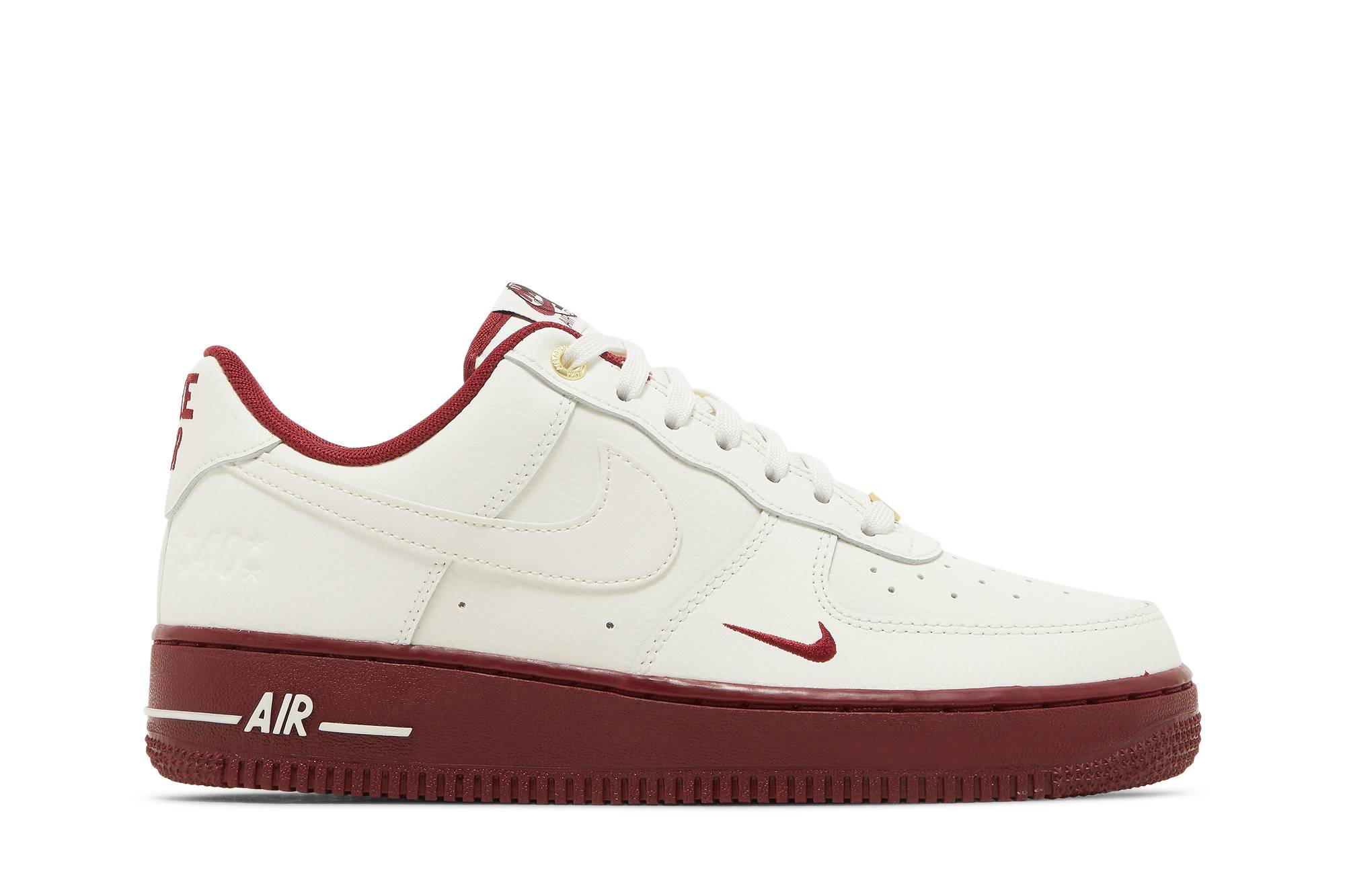Nike Air Force 1 '07 SE '40th Anniversary - Sail Team Red' DQ7582-100  Gloiber