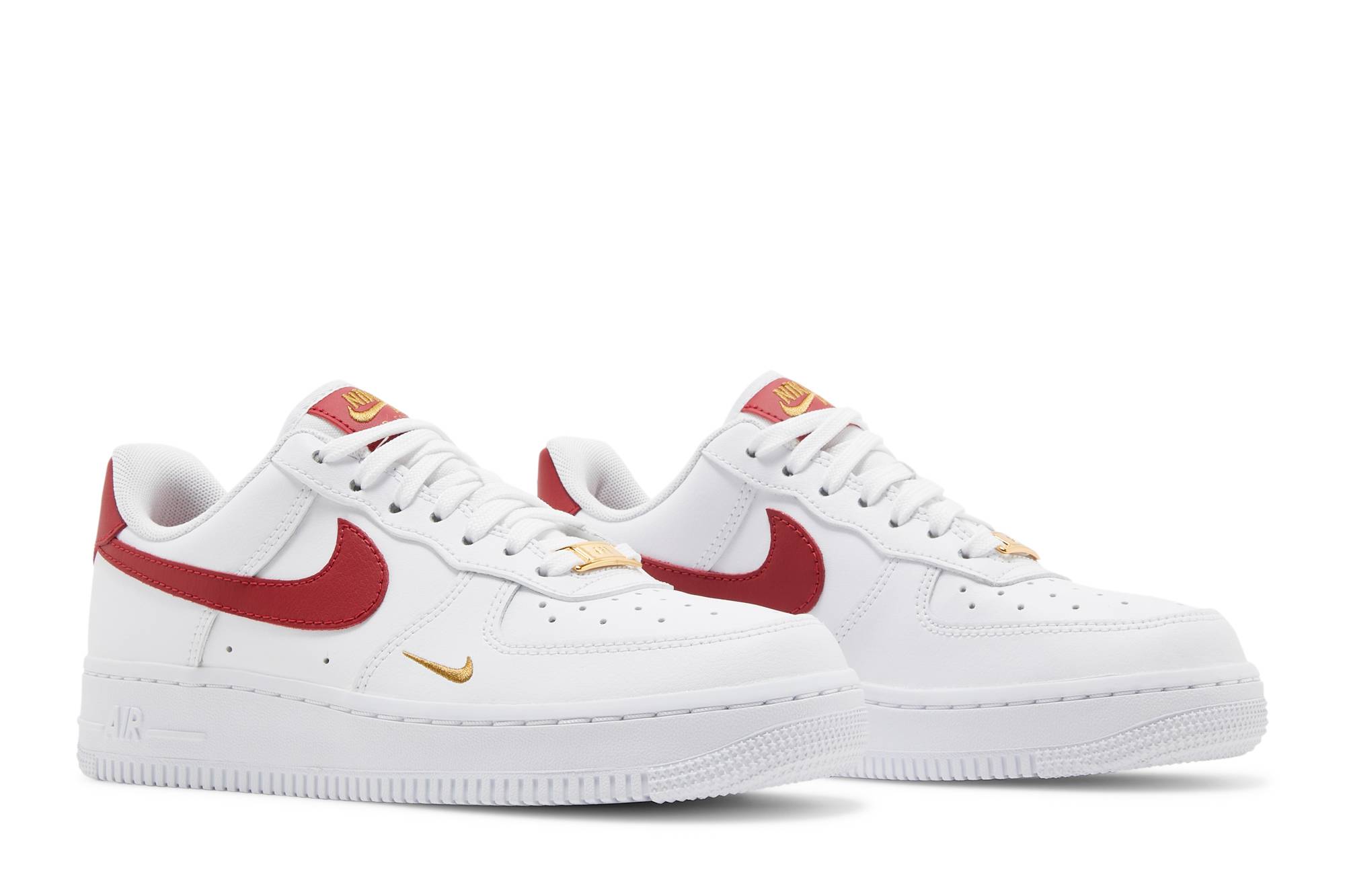 (Women) Nike Air Force 1 Essential Low 'White Gym Red' CZ0270-104 - Image 8