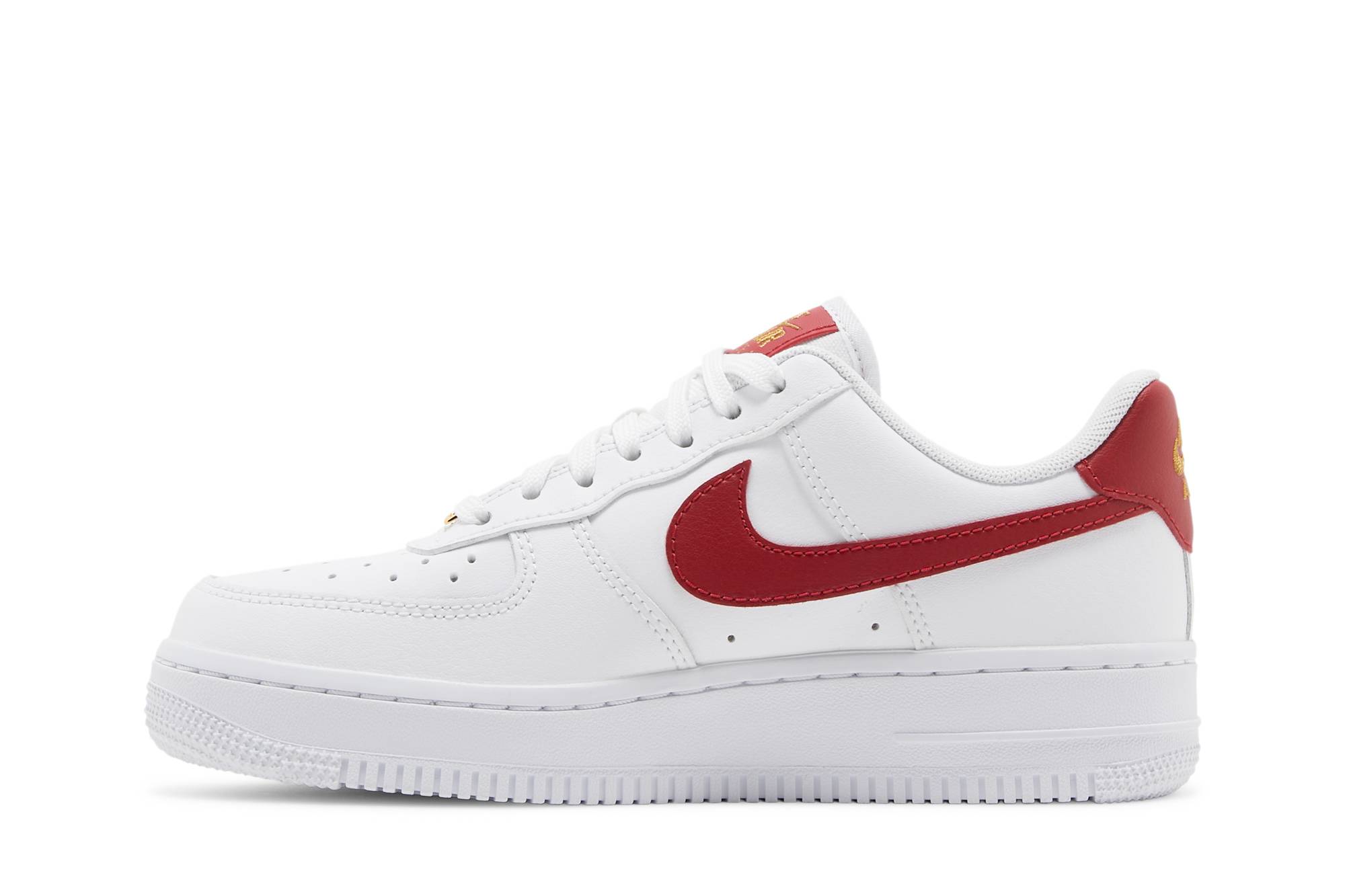 (Women) Nike Air Force 1 Essential Low 'White Gym Red' CZ0270-104 - Image 3