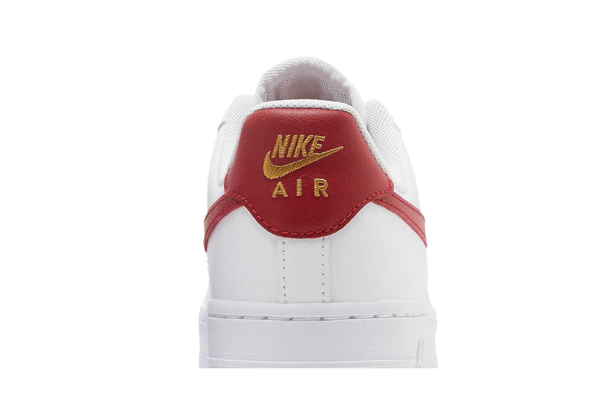 (Women) Nike Air Force 1 Essential Low 'White Gym Red' CZ0270-104 - Image 7