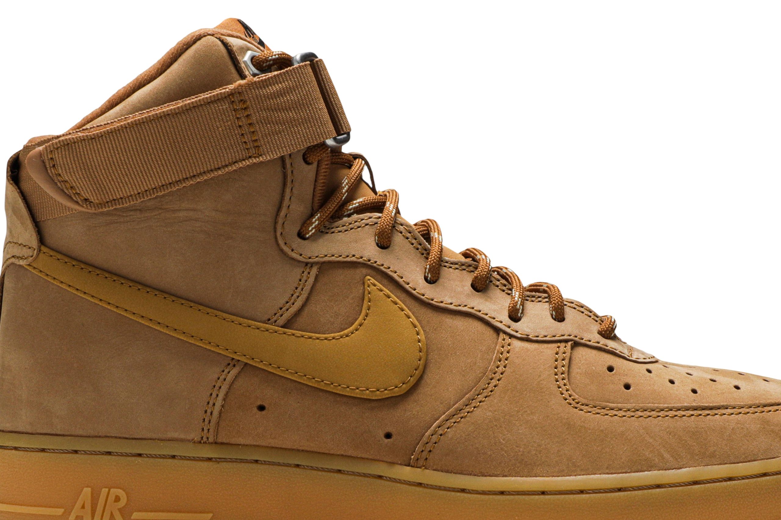 Nike Air Force 1 High 'Flax/Wheat' 2019 CJ9178-200 - Image 2