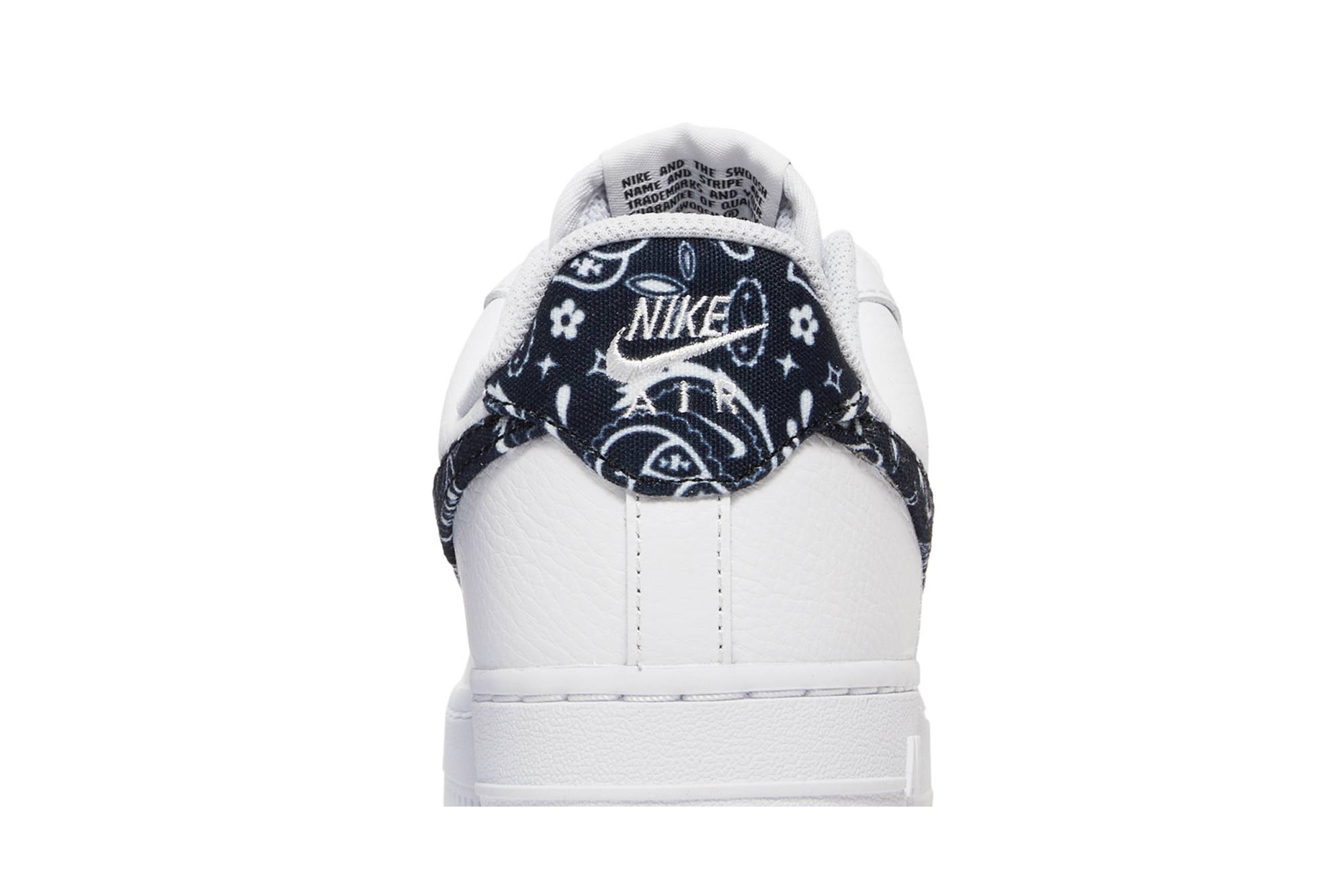 (Women) Nike Air Force 1 Low '07 Essential 'Black Paisley' DH4406-101 - Image 7