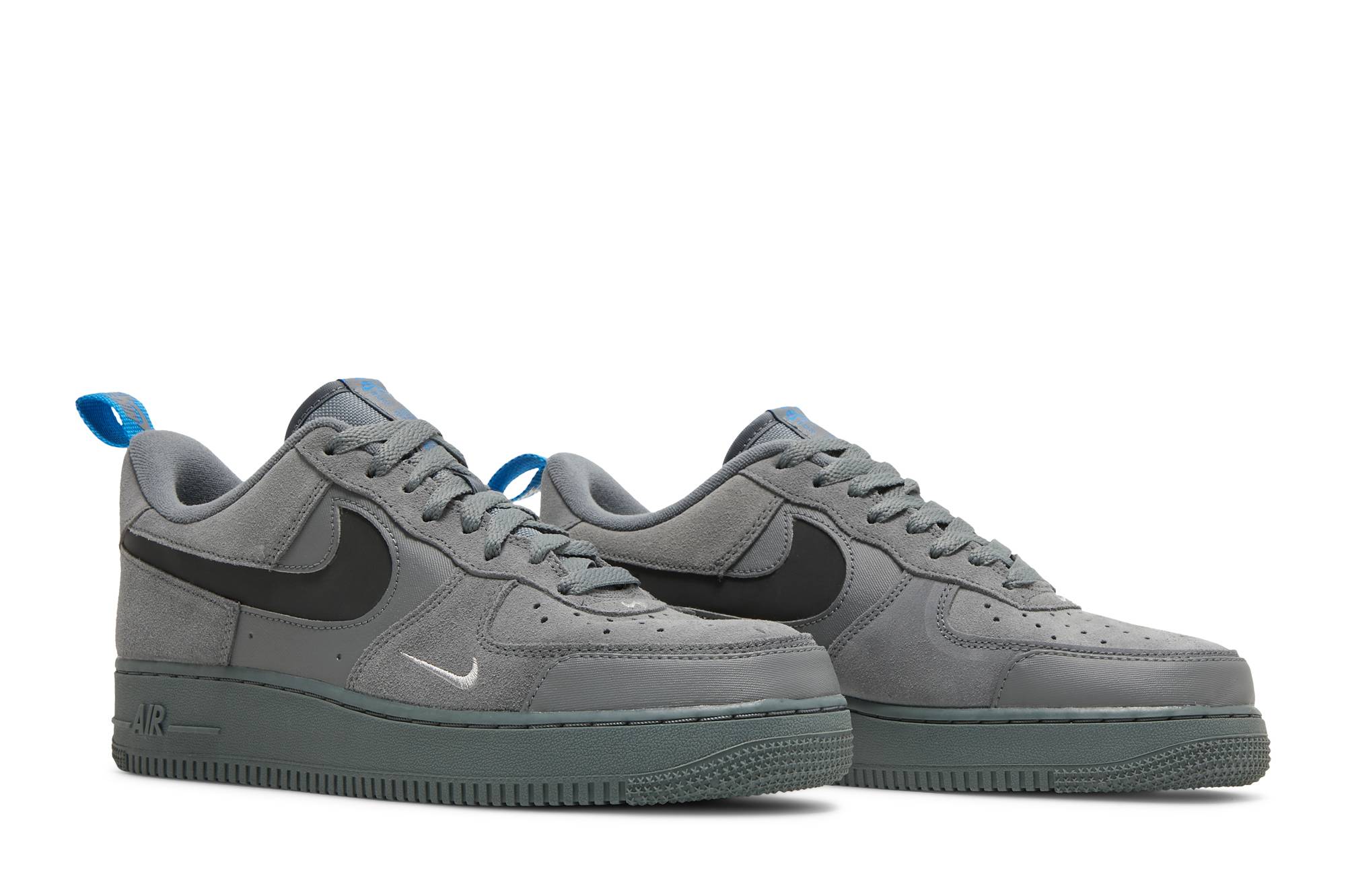 Nike Air Force 1 Low Cut Out Swoosh - Grey DO6709-002 Moroen - Image 8