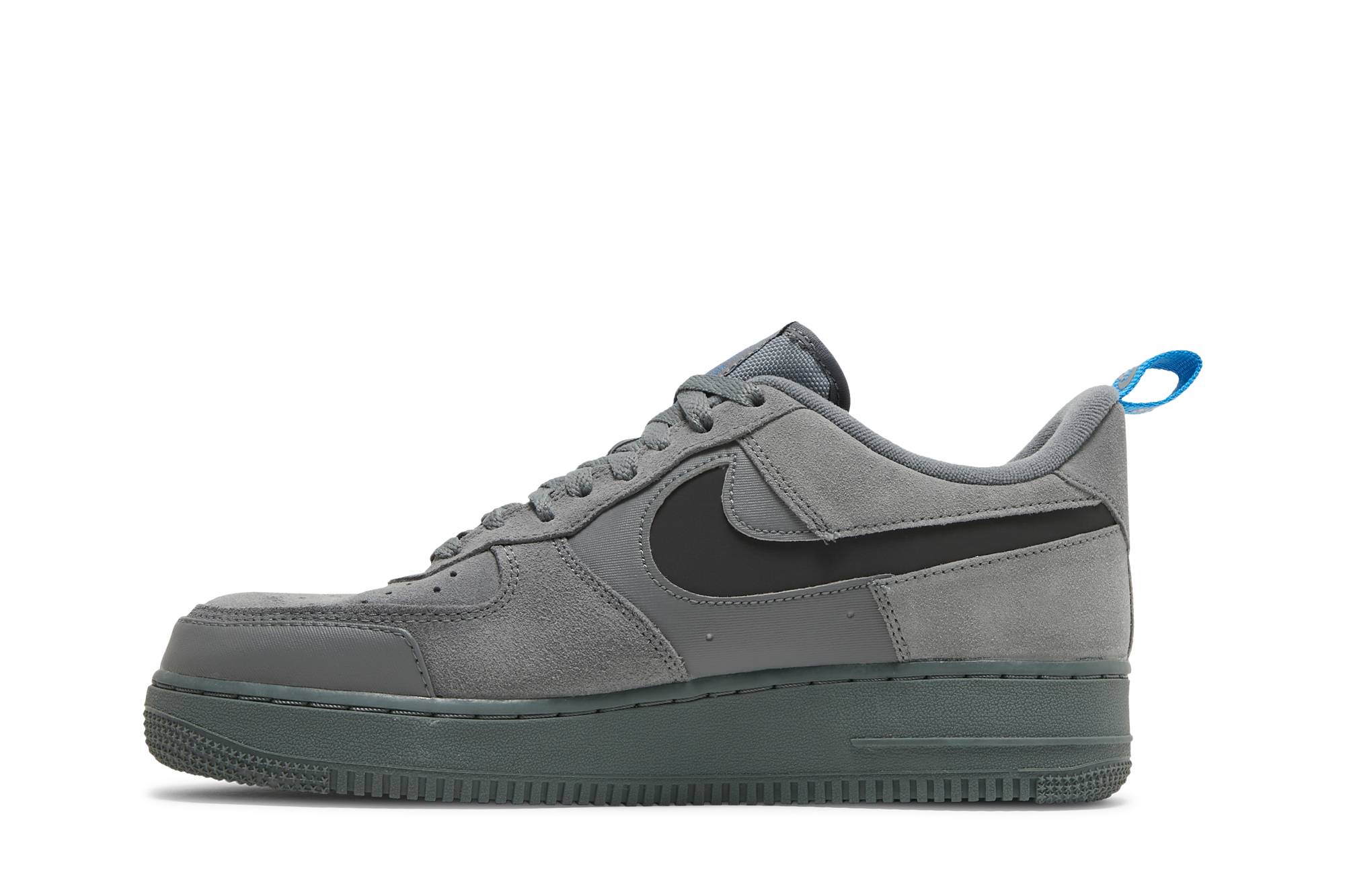 Nike Air Force 1 Low Cut Out Swoosh - Grey DO6709-002 Moroen - Image 3