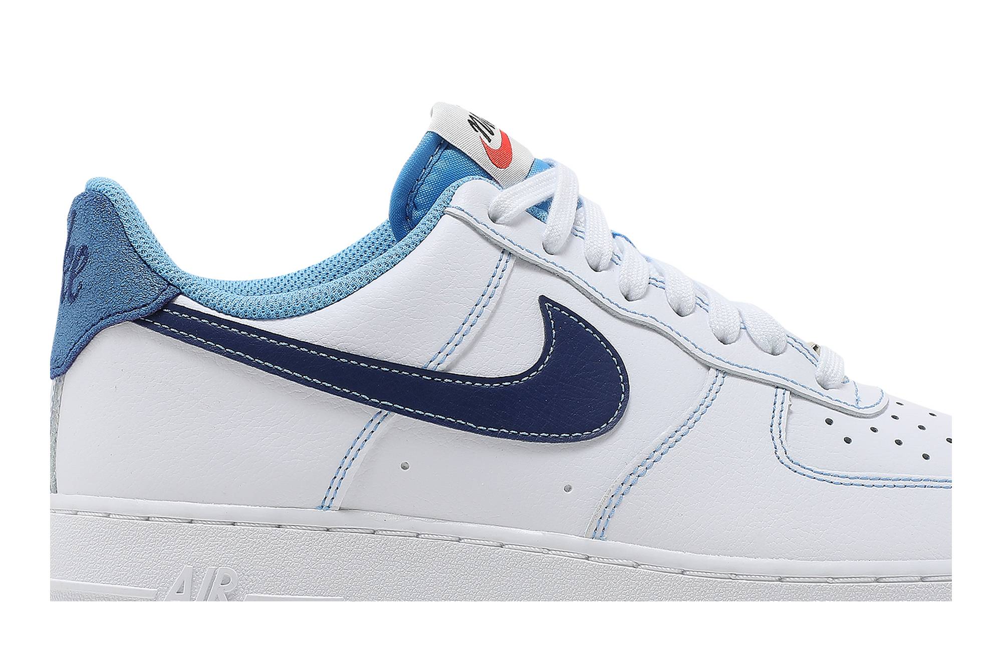 Nike Air Force 1 Low First Use Pack - White University Blue DA8478-100 Moroen - Image 2