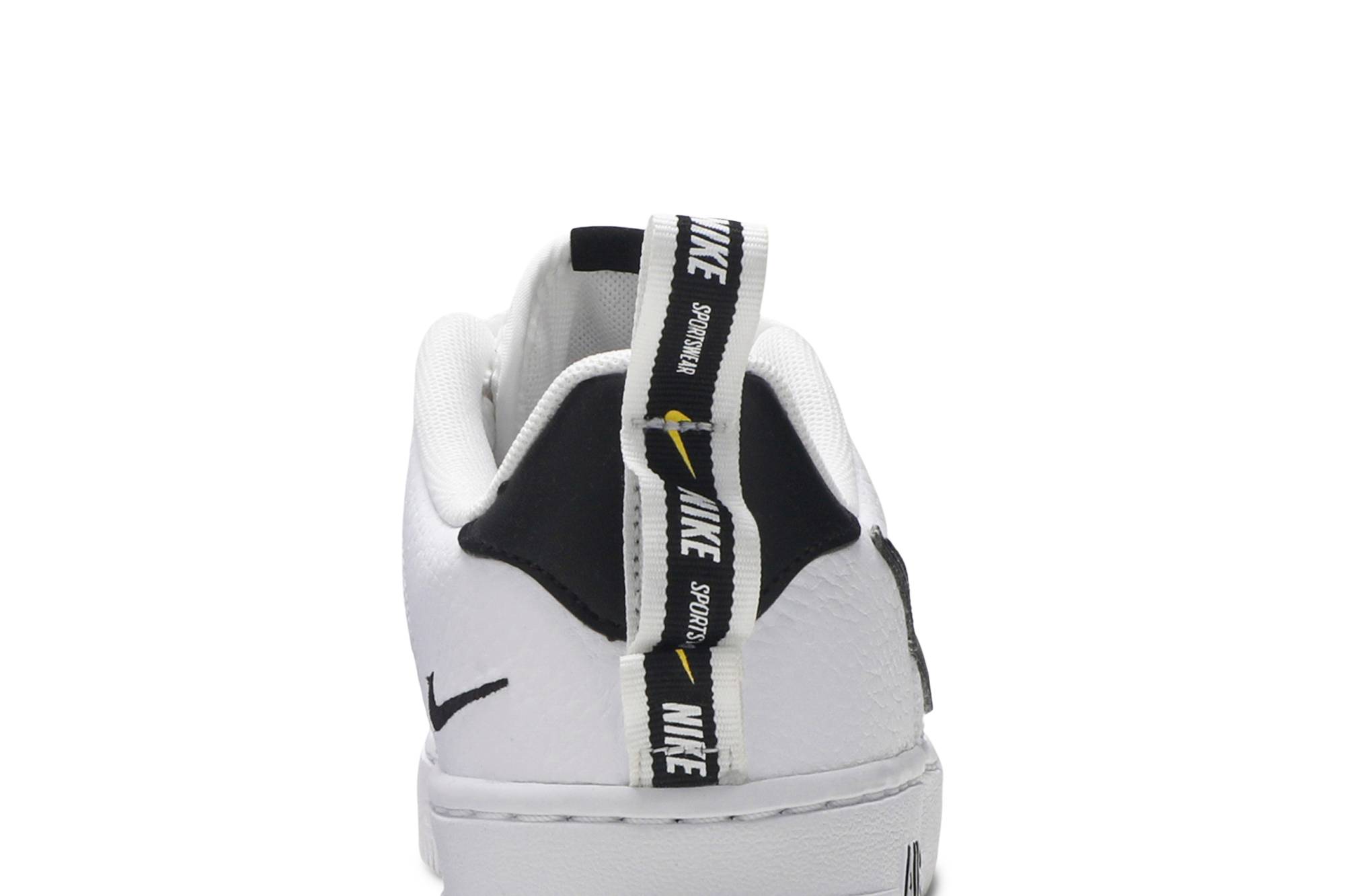 (Grade School) Nike Air Force 1 Low Utility White Black AR1708-100 - Image 7