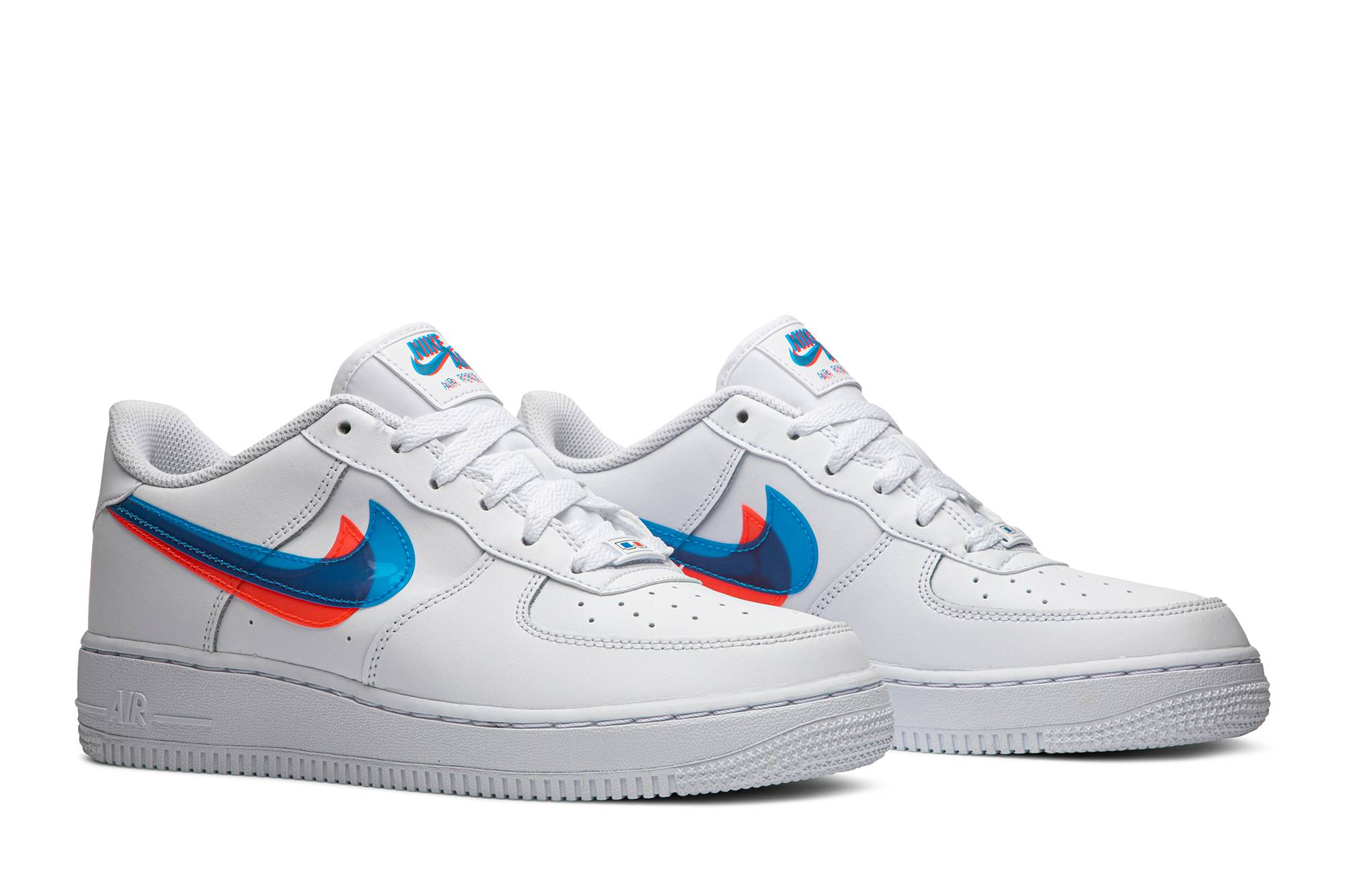 (Youth) Nike Air Force 1 LV8 KSA '3D Glasses' BV2551-100 - Image 8