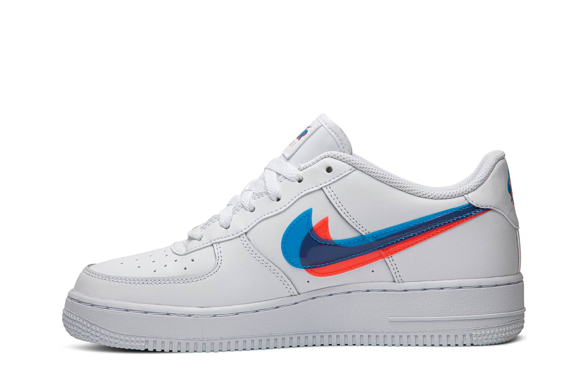 (Youth) Nike Air Force 1 LV8 KSA '3D Glasses' BV2551-100 - Image 3