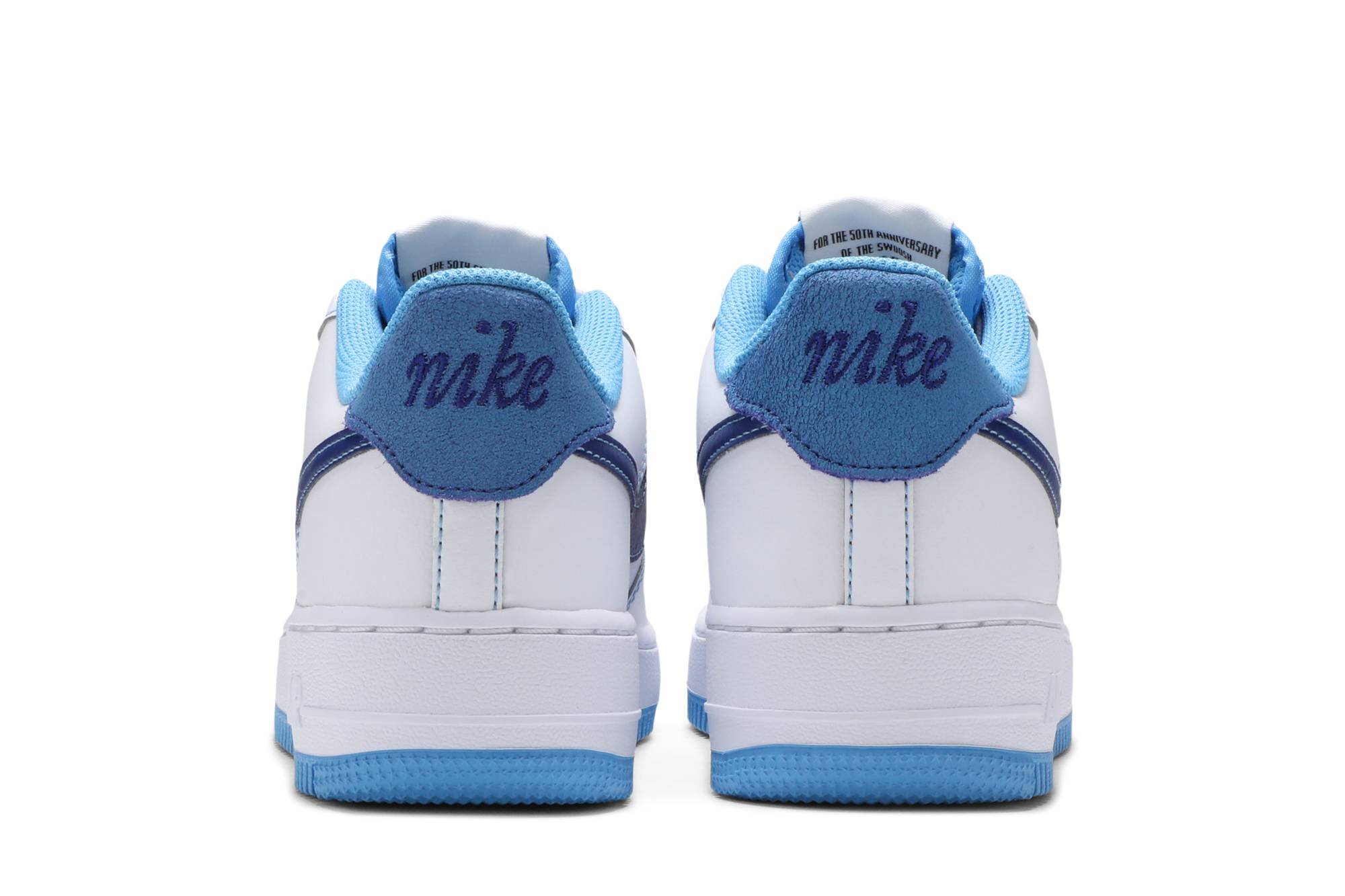 (Youth) Nike Air Force 1 S50 'White University Blue' DB1560-100 - Image 6