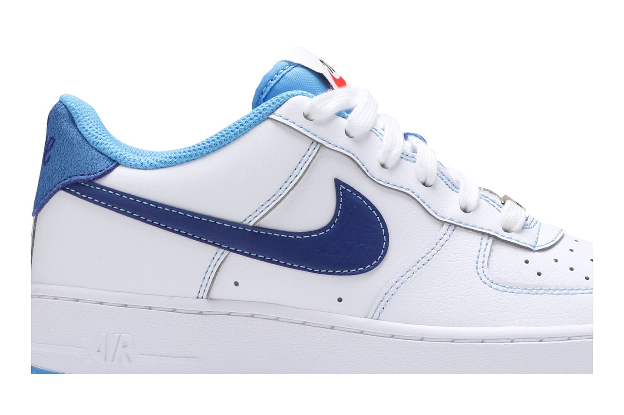 (Youth) Nike Air Force 1 S50 'White University Blue' DB1560-100 - Image 2