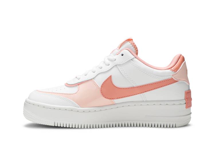 (Women) Nike Air Force 1 Shadow 'Washed Coral' CJ1641-101 - Image 3
