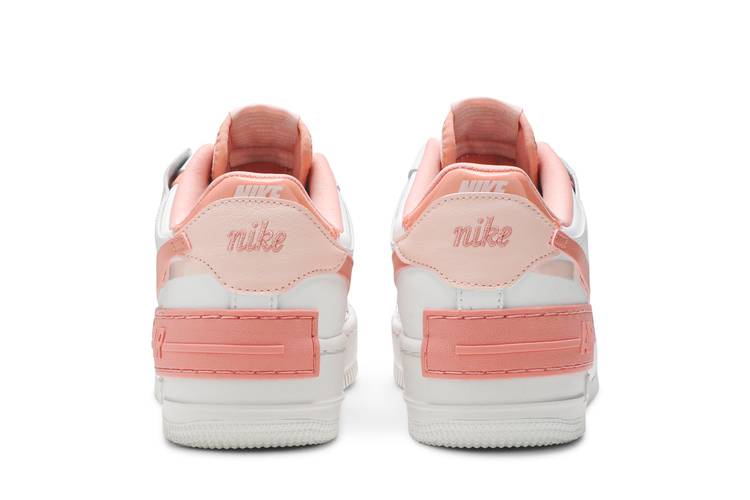 (Women) Nike Air Force 1 Shadow 'Washed Coral' CJ1641-101 - Image 6