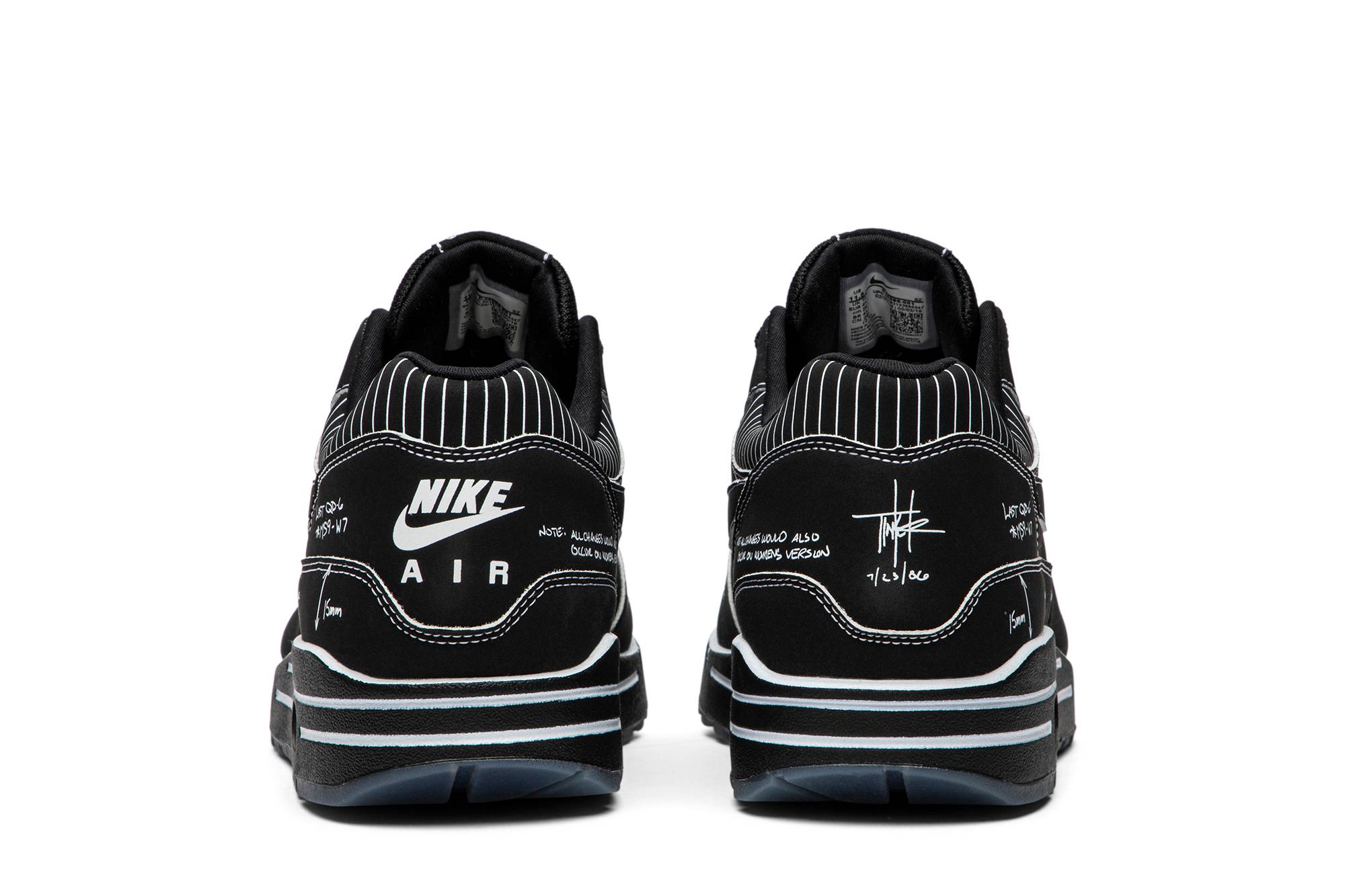 Nike Air Max 1 'Tinker Sketch to Shelf - Black Schematic' CJ4286-001 - Image 6