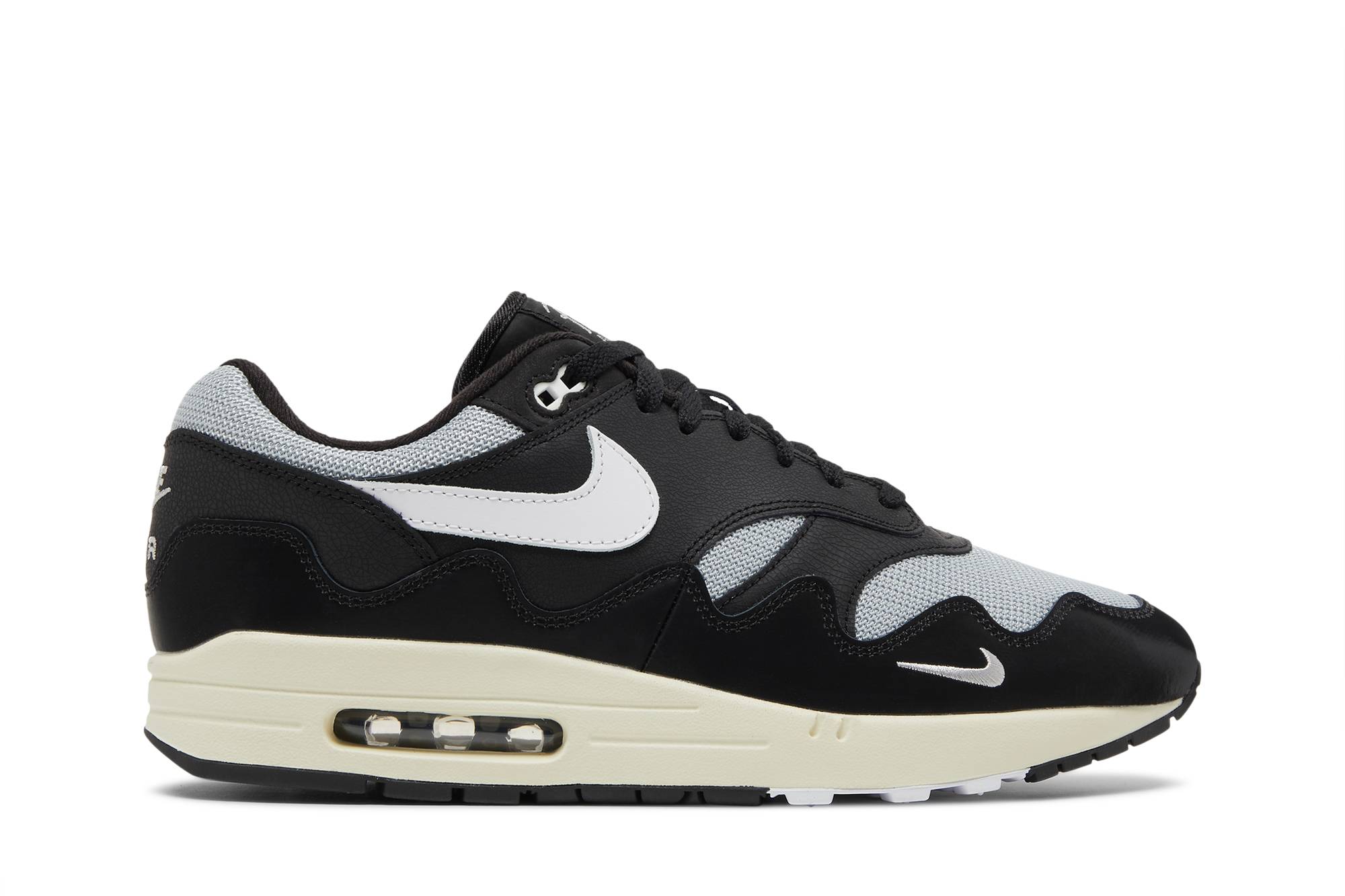Nike Air Max 1 x Patta 'Black' (with Bracelet) DQ0299-001  Gloiber