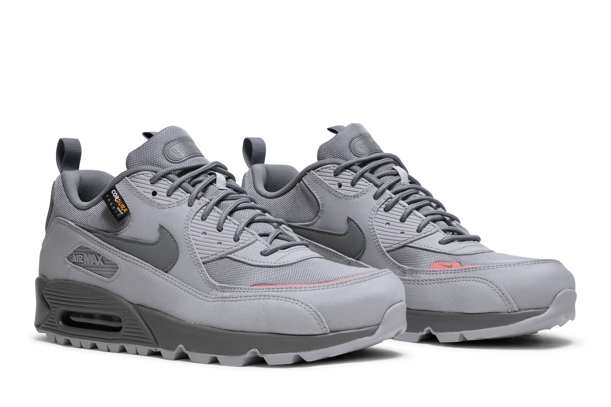 Nike Air Max 90 Surplus Wolf Grey Pink Salt DC9389-001 Moroen - Image 8