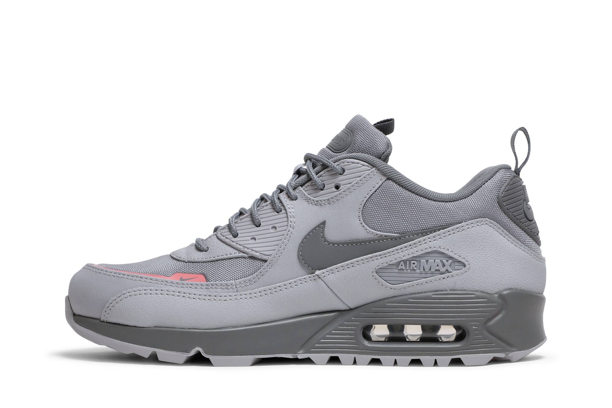 Nike Air Max 90 Surplus Wolf Grey Pink Salt DC9389-001 Moroen - Image 3