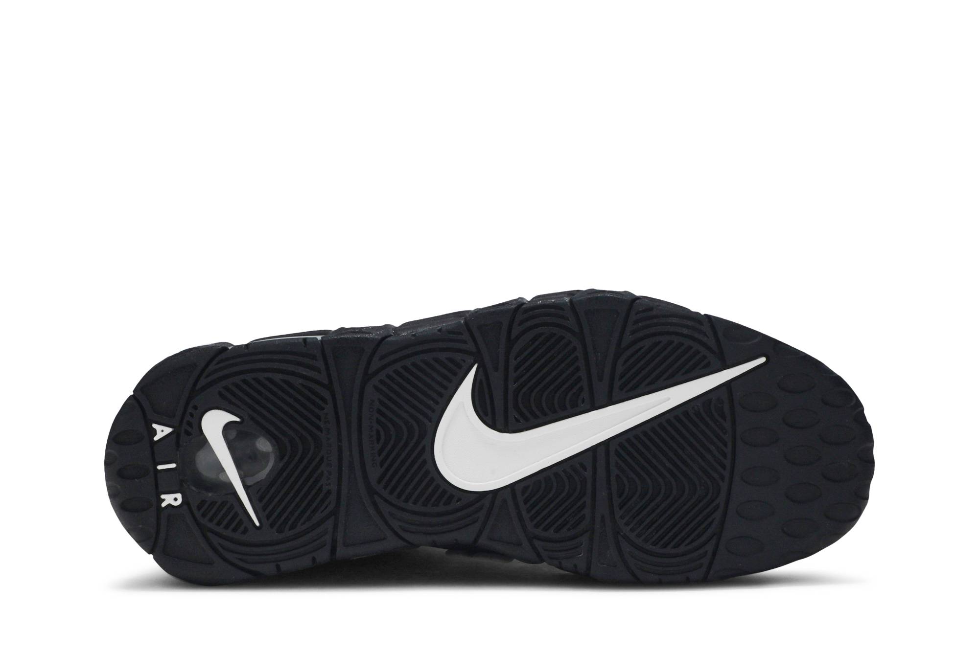 (Grade School) Nike Air More Uptempo 'Black' 2016 415082-002 - ภาพ 4