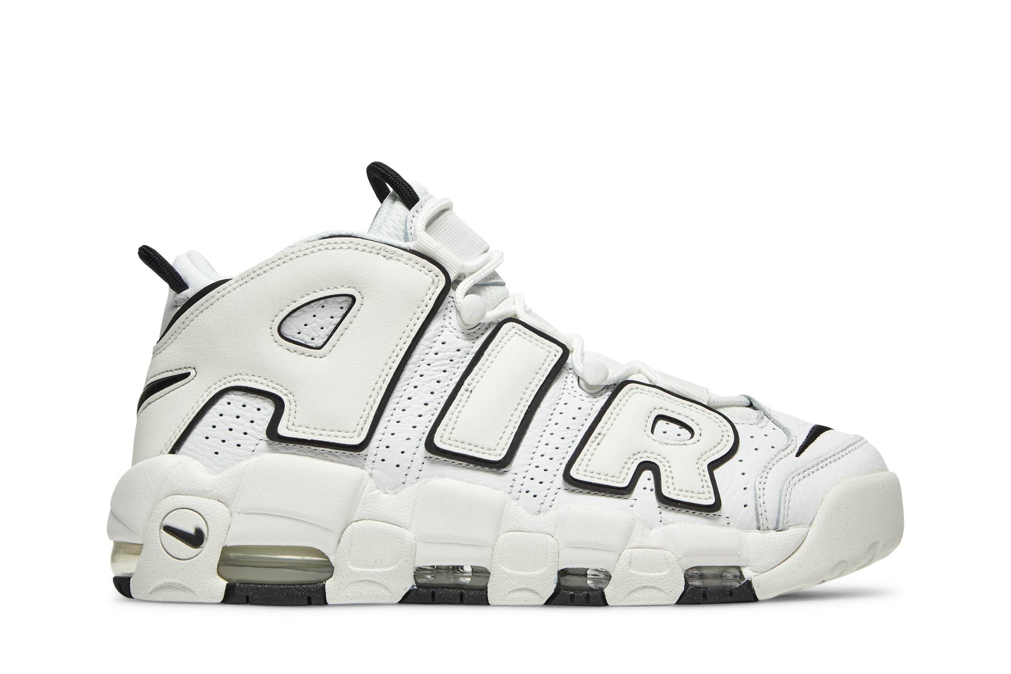 (Women) Nike Air More Uptempo White Black DO6718-100 Coiloa