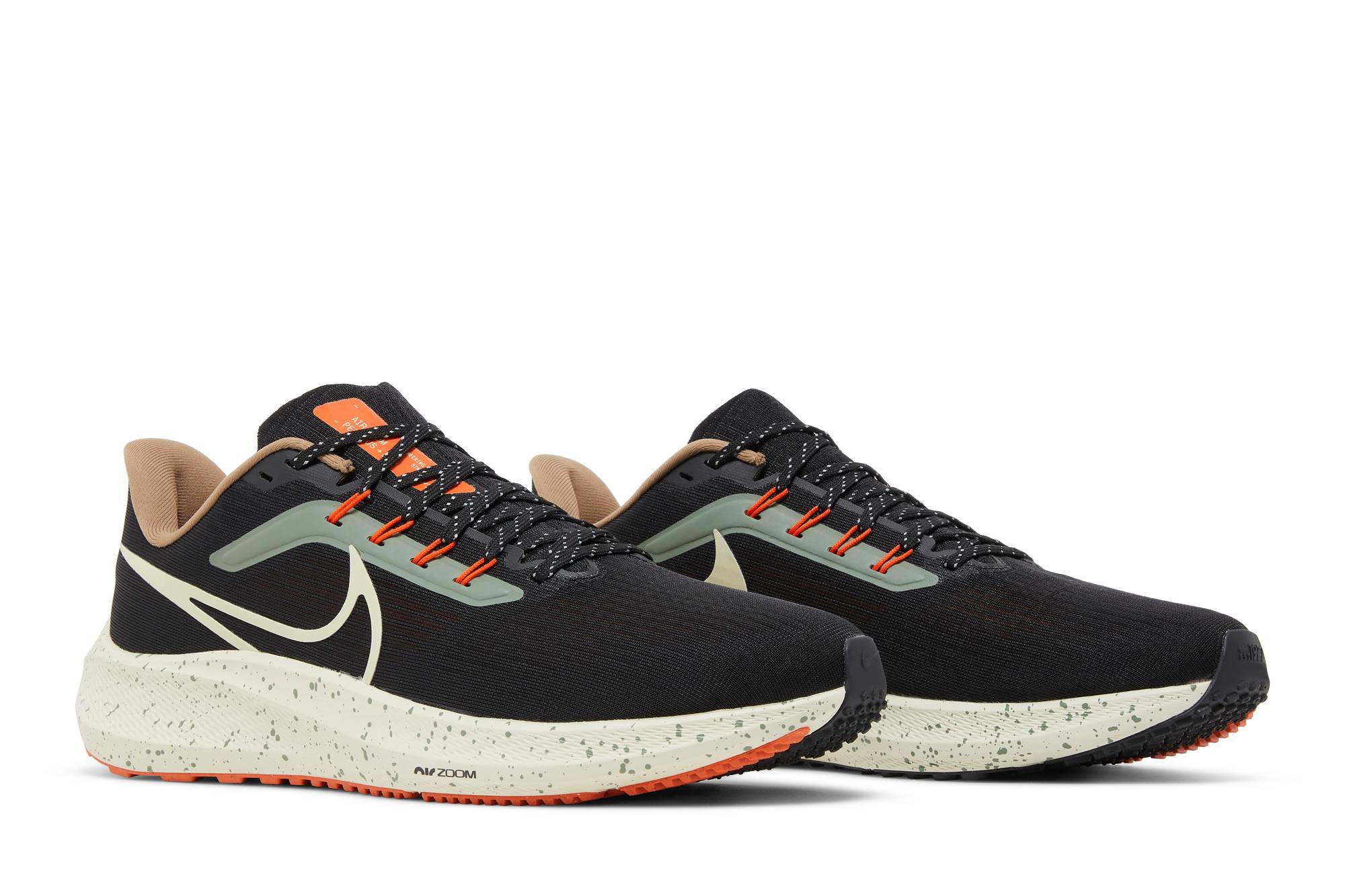 Nike Air Zoom Pegasus 39 'Black White Orange' DX6039-071 - Image 8
