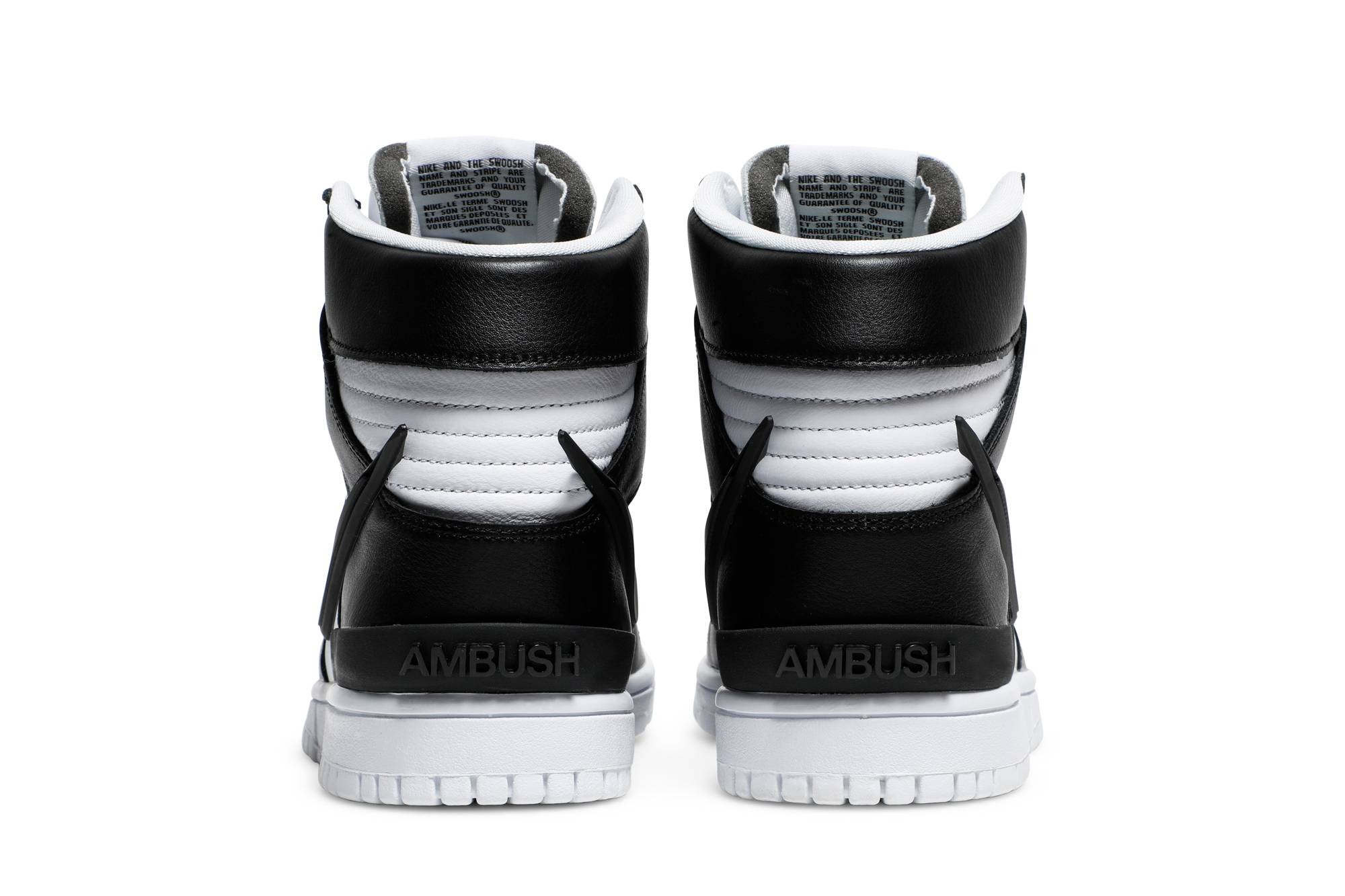 AMBUSH x Nike Dunk High Black CU7544-001 Moroen - Image 6