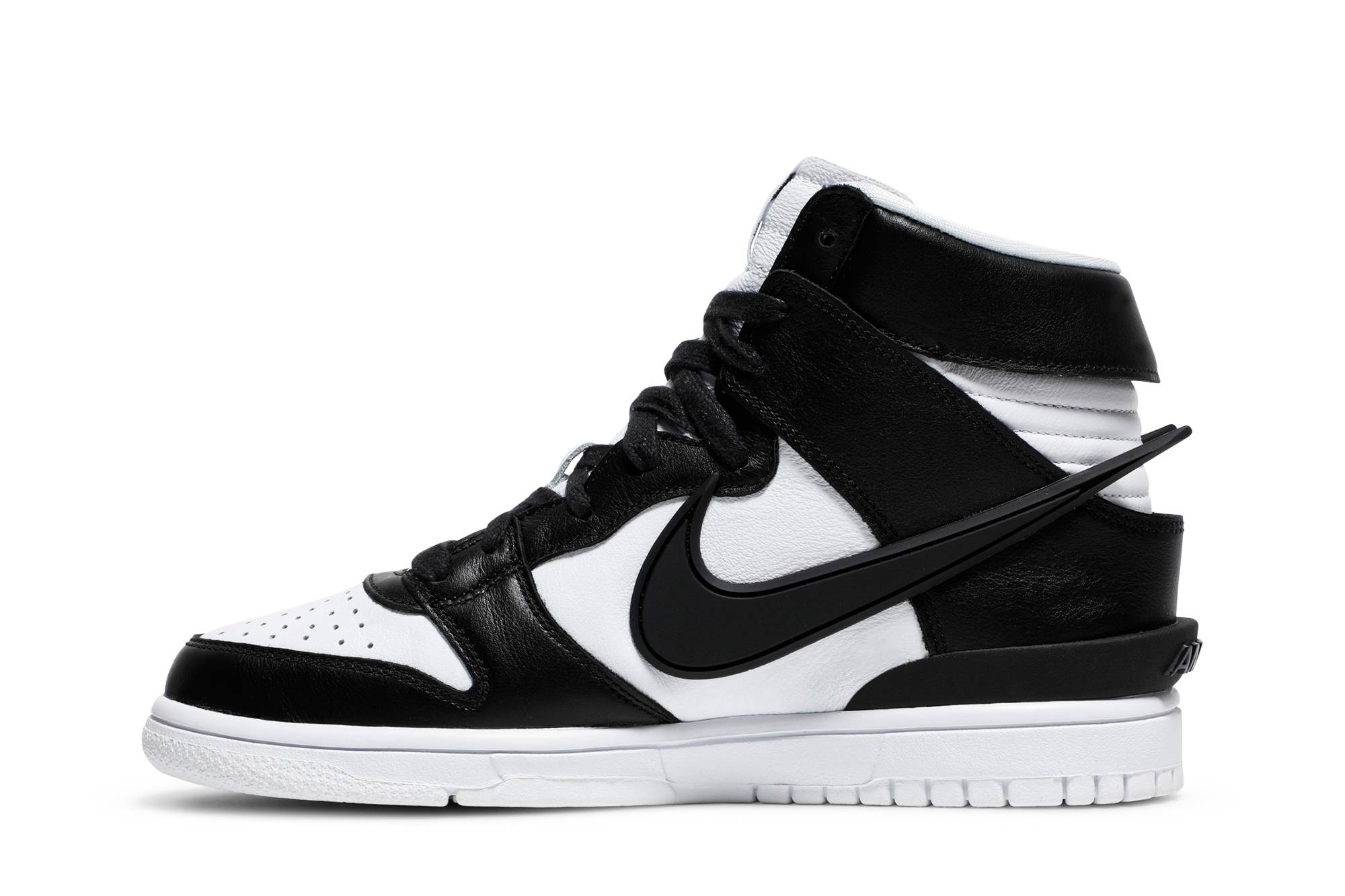 AMBUSH x Nike Dunk High Black CU7544-001 Moroen - Image 3