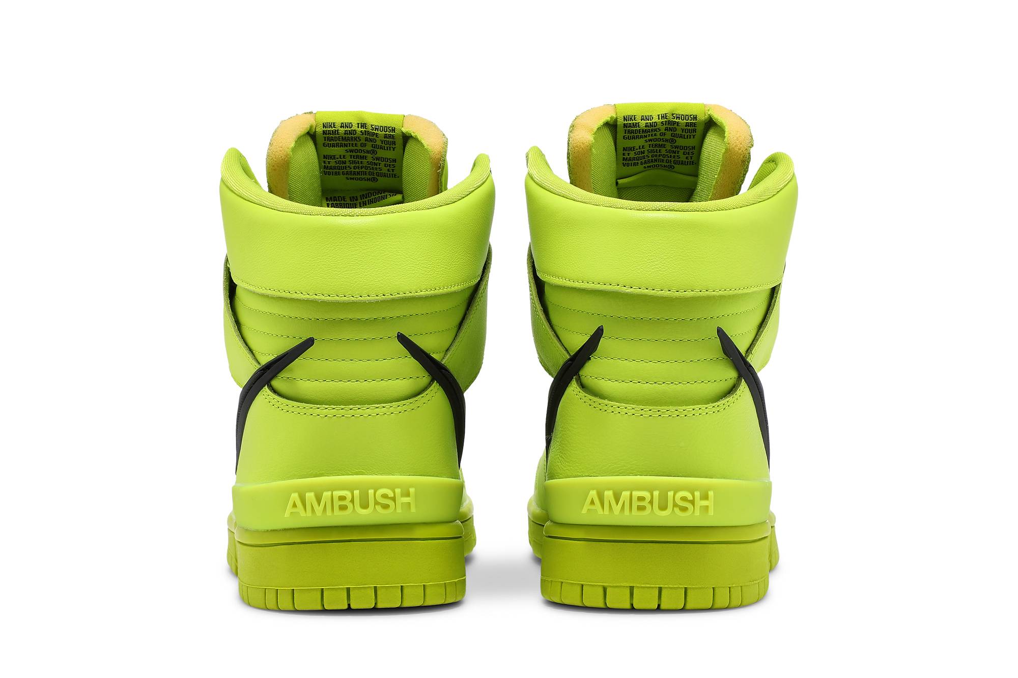 AMBUSH x Nike Dunk High 'Flash Lime' CU7544-300 - Image 6