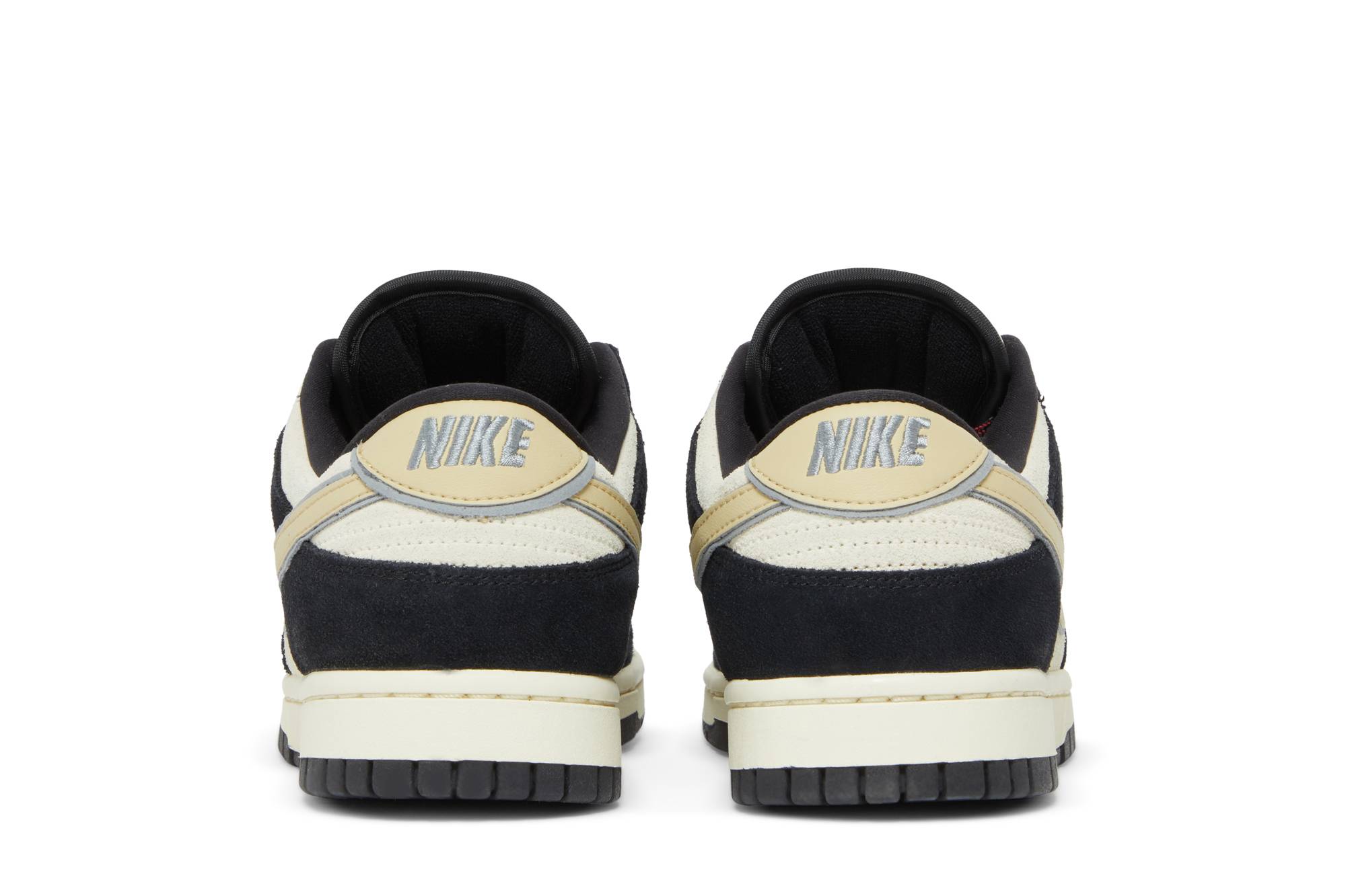 (Women) Nike Dunk Low Black Suede DV3054-001 Moroen - Image 6