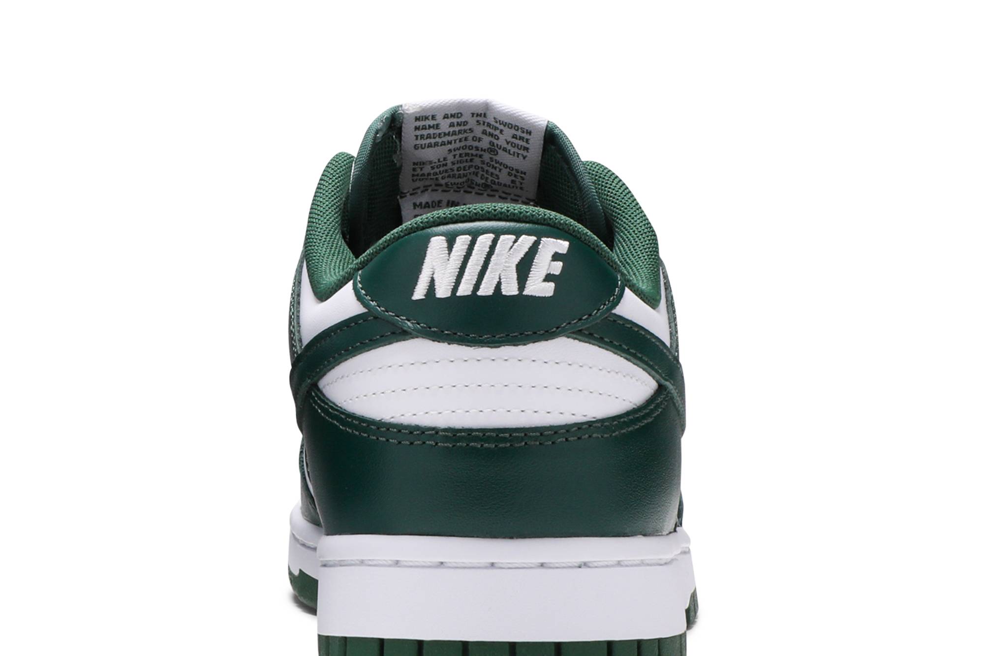 Nike Dunk Low 'Michigan State' DD1391-101 - Image 7