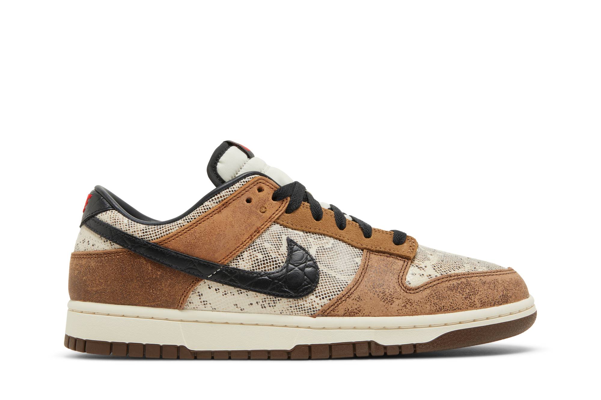 Nike Dunk Low Premium Brown Snakeskin FJ5434-120 Moroen