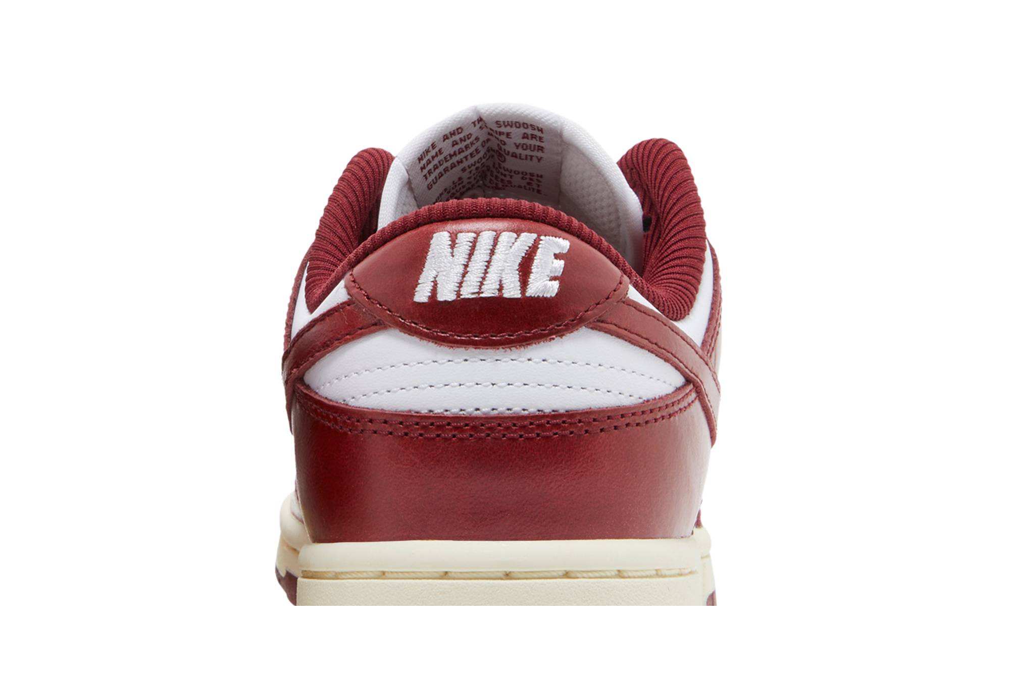 (Women) Nike Dunk Low PRM Team Red FJ4555-100 Moroen - Image 7