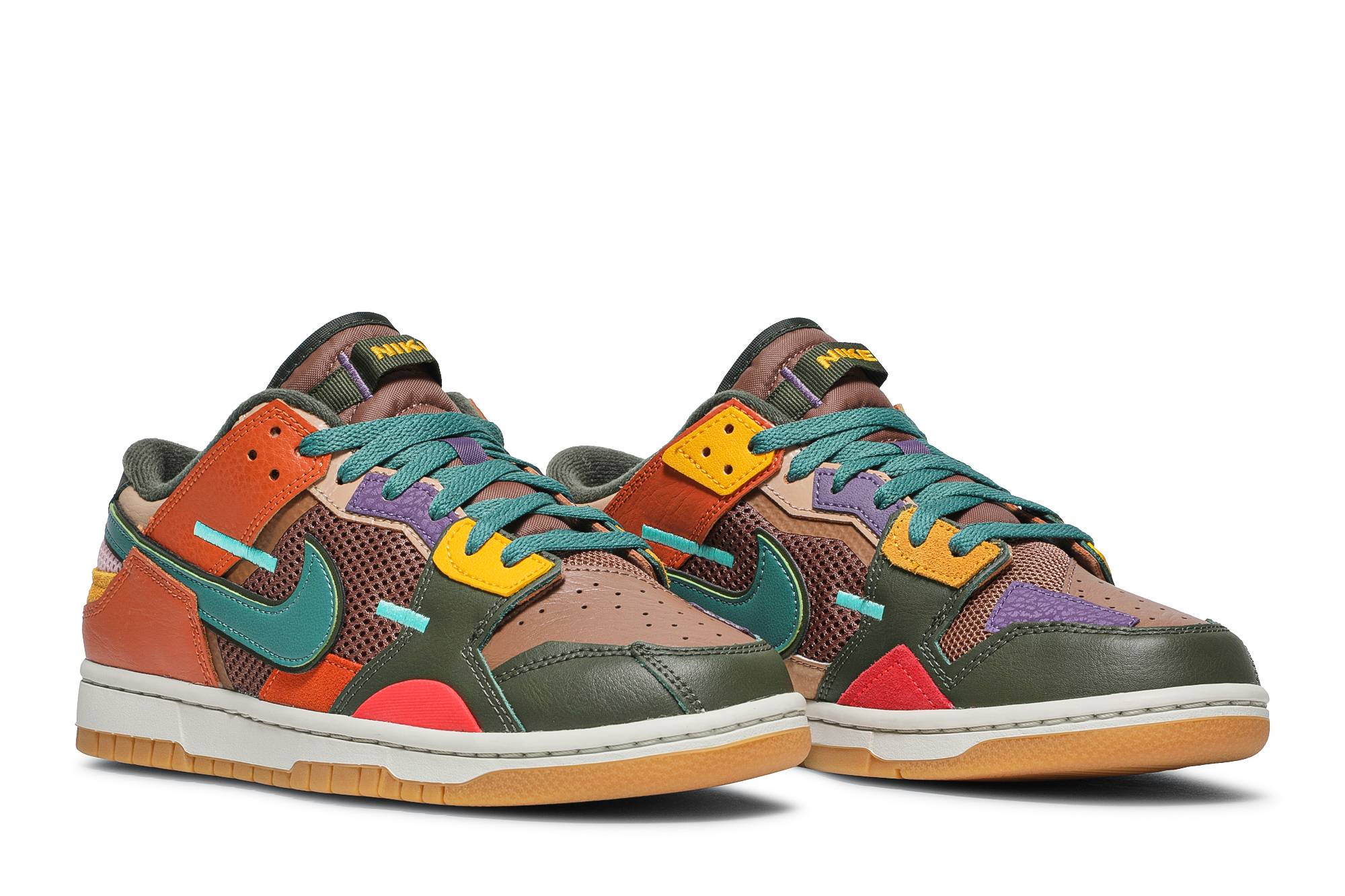 Nike Dunk Low Scrap 'Archeo Brown' DB0500-200 - Image 8